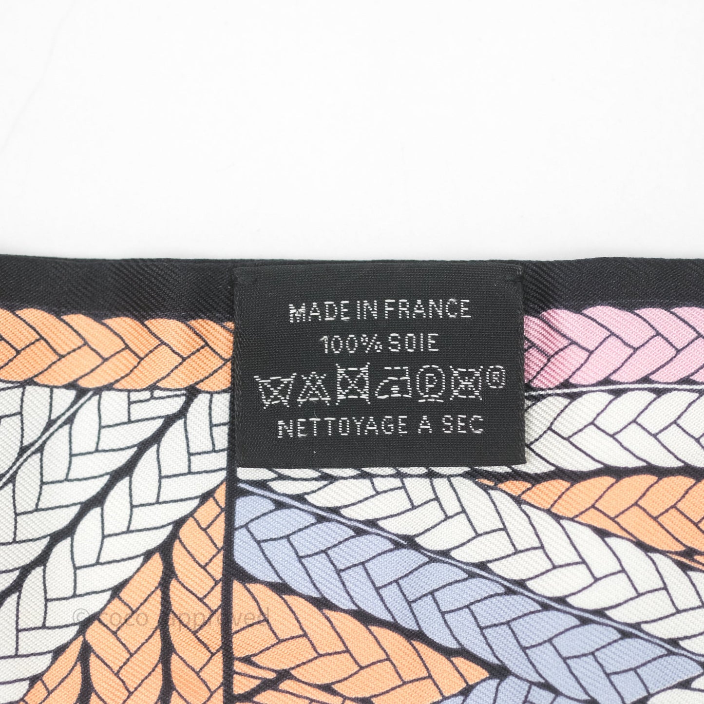 Hermès Tresses H Silk Twilly