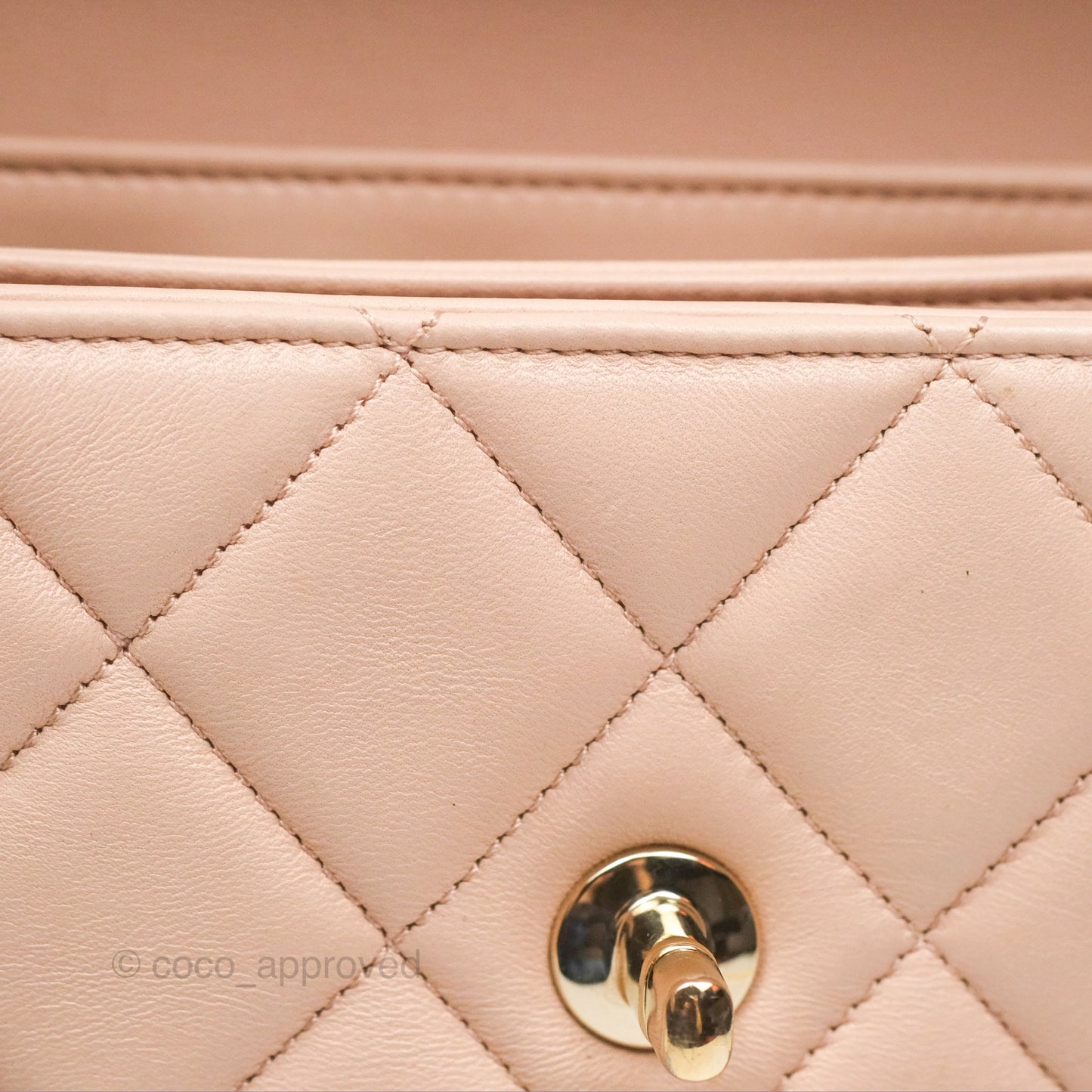 Chanel Trendy CC Small Beige Lambskin Gold Hardware
