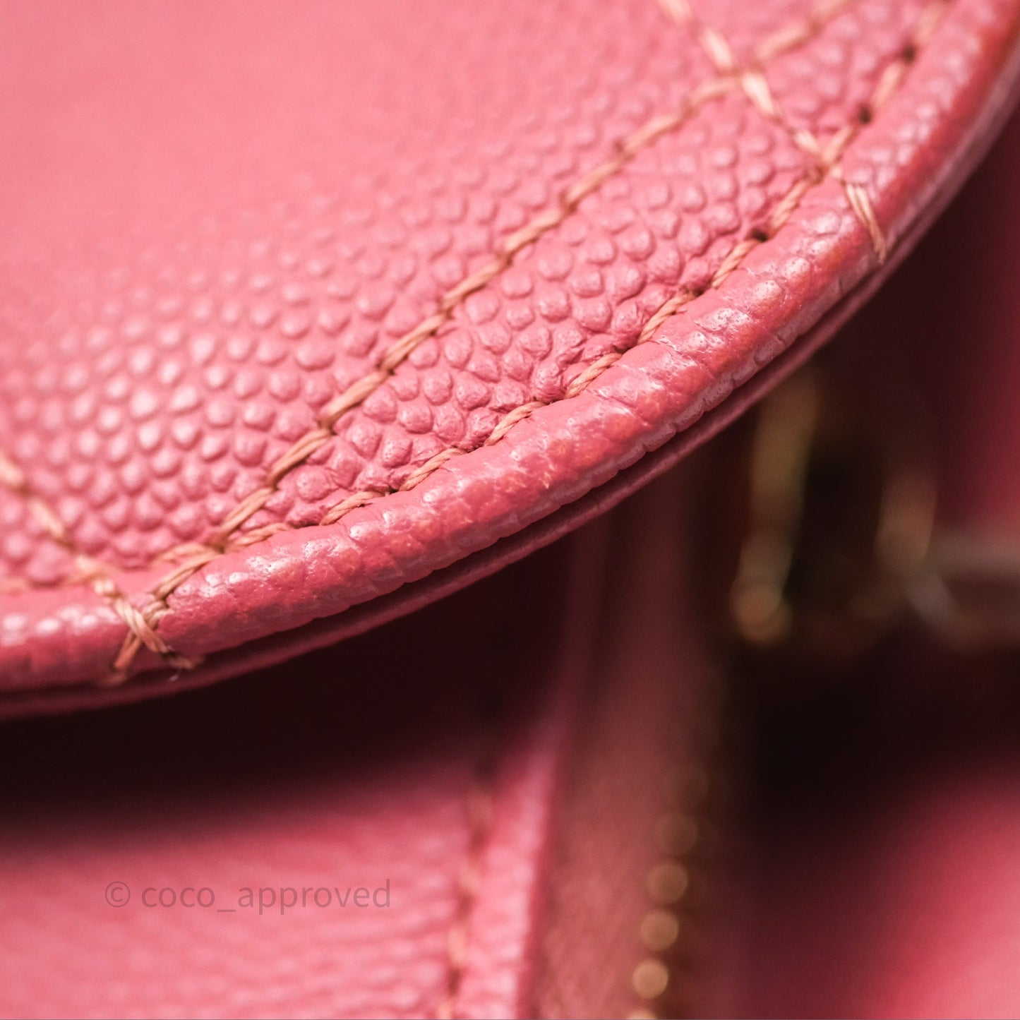 Chanel Quilted Medium Business Affinity Flap Rose Pink Caviar Gold Hardware
