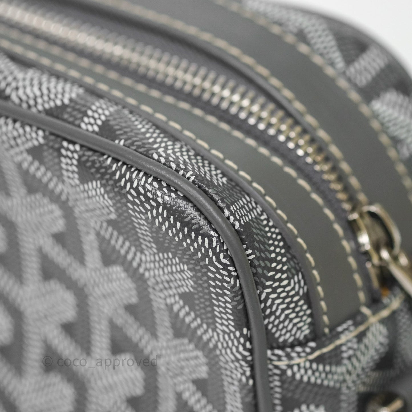 Goyard Cap-Vert PM Bag Grey Goyardine