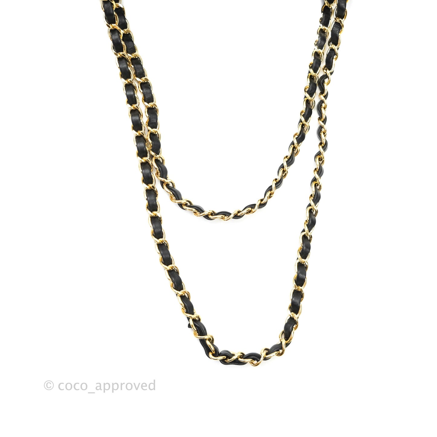 Chanel Classic M/L Black Lambskin Gold Hardware