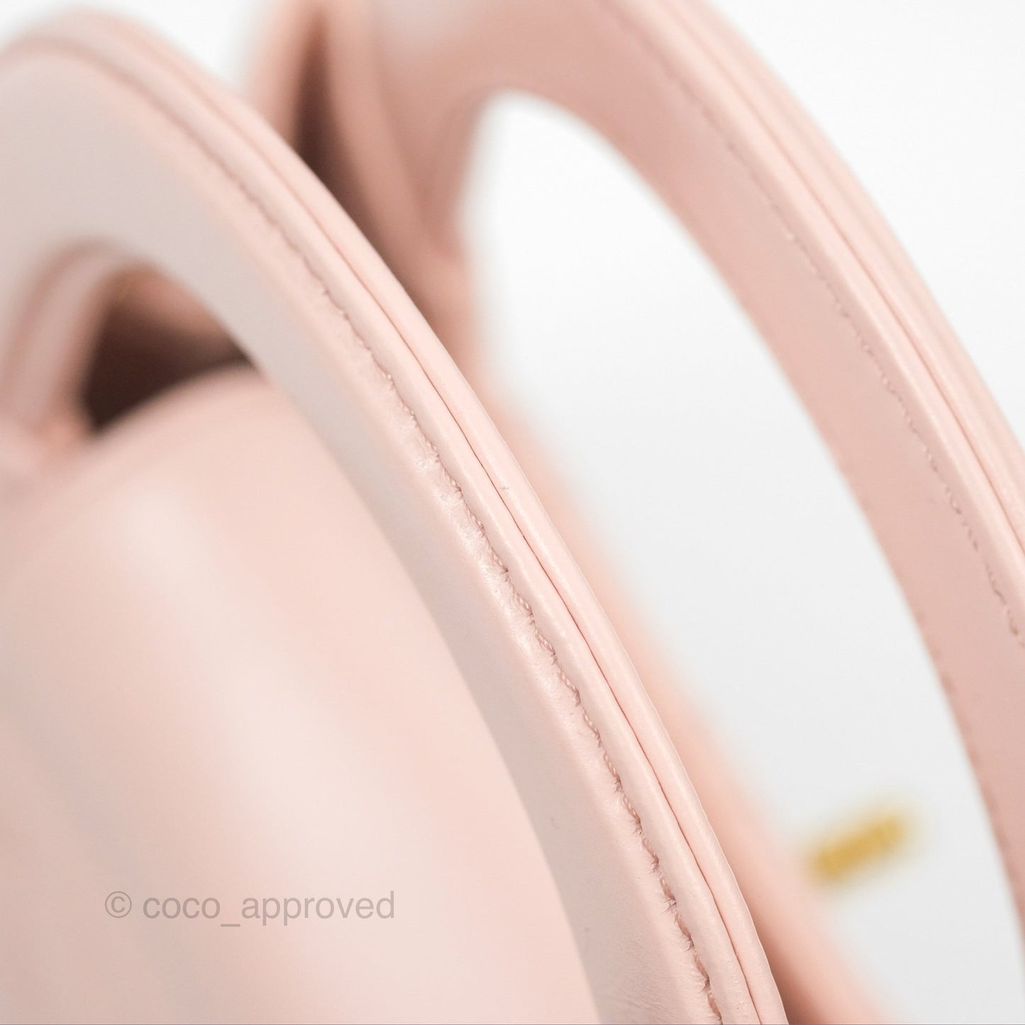 Chanel Kelly Bag Light Pink Shiny Calfskin Aged Gold Hardware