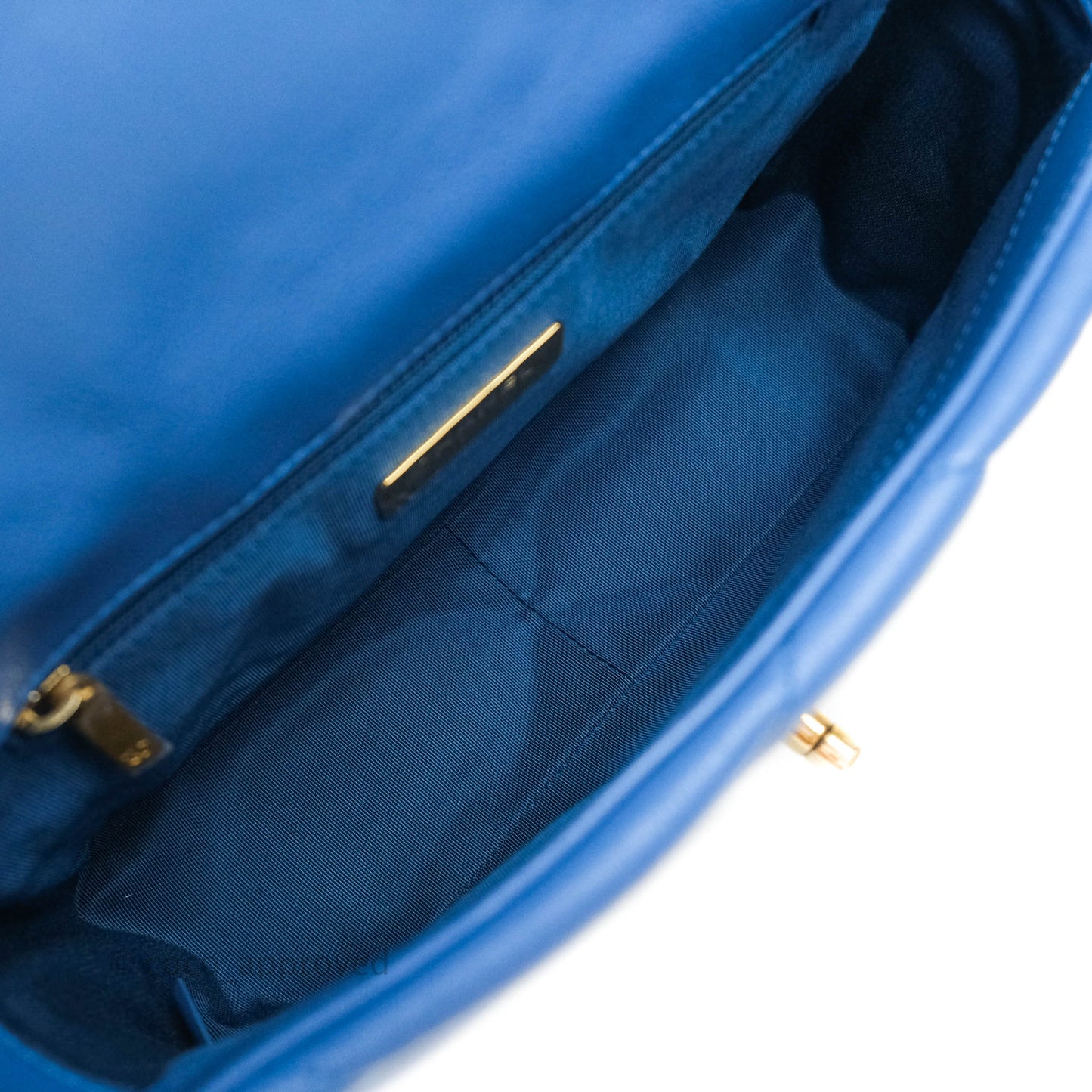 Chanel 19 Small Blue Mixed Hardware 20S