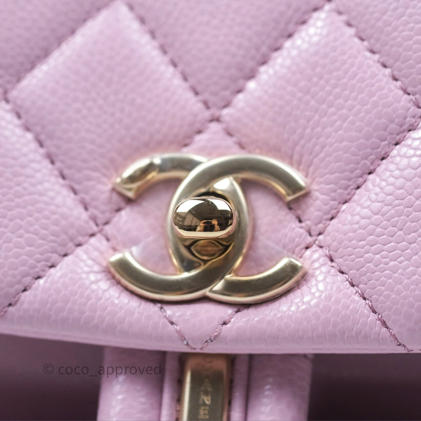 Chanel Mini Duma Backpack Pink Lilac Caviar Gold Hardware