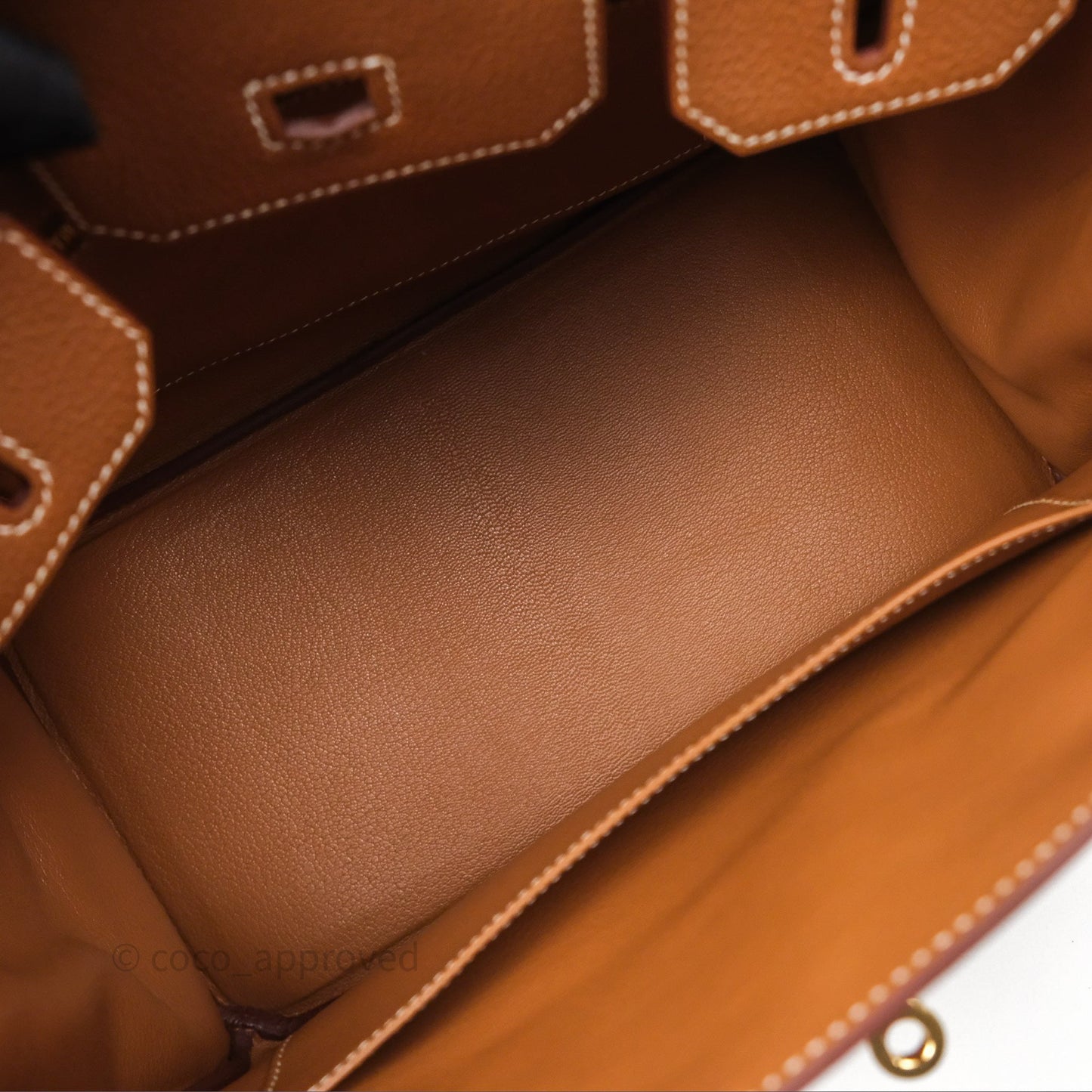 Hermès Birkin 30 Retourne Gold 37 Togo Gold Hardware