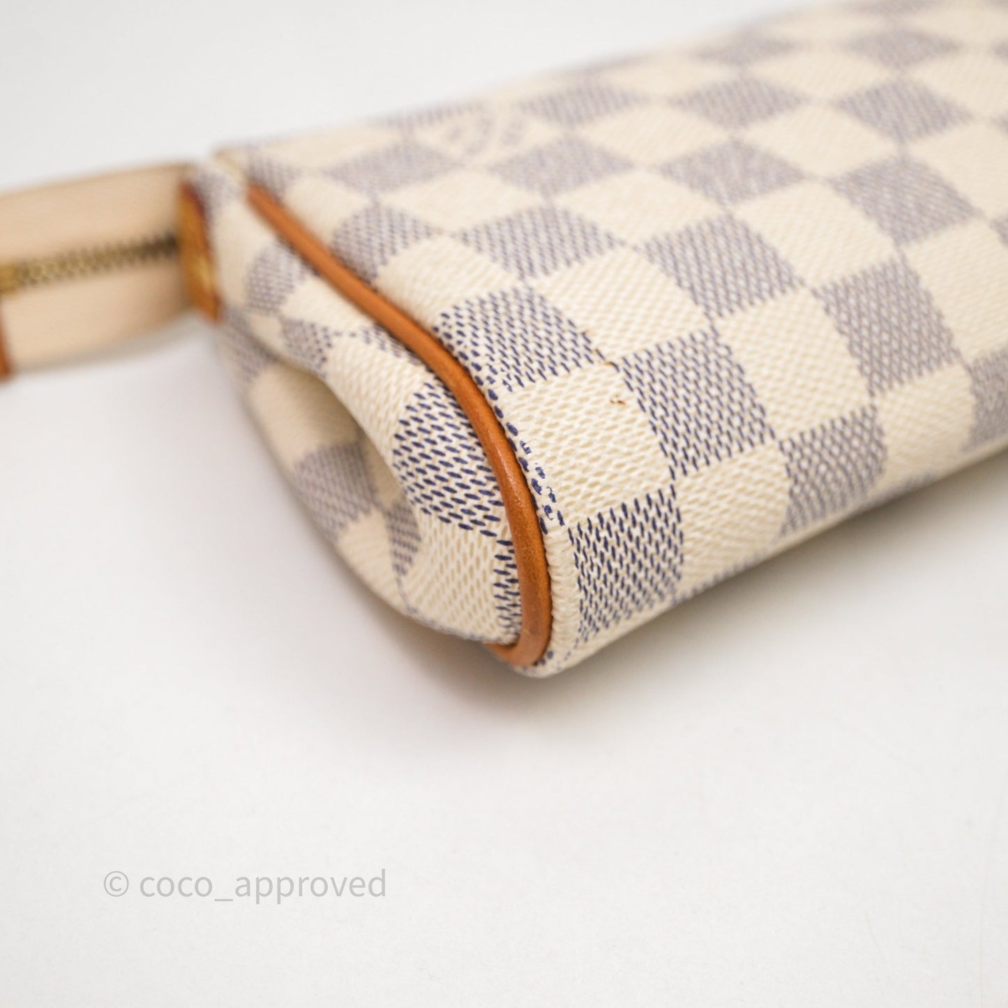 Louis Vuitton Eva Damier Azur Canvas Shoulder Bag