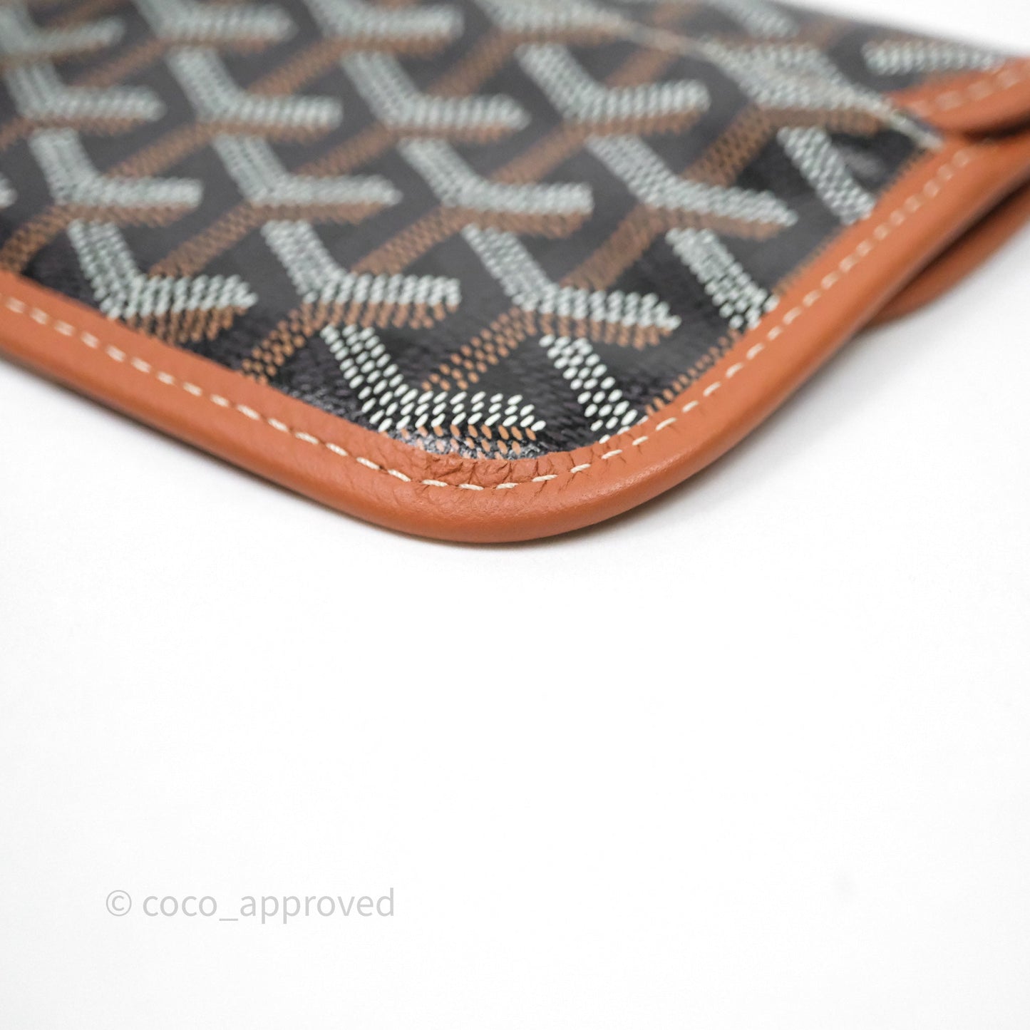 Goyard St Louis Tote PM Tan Black