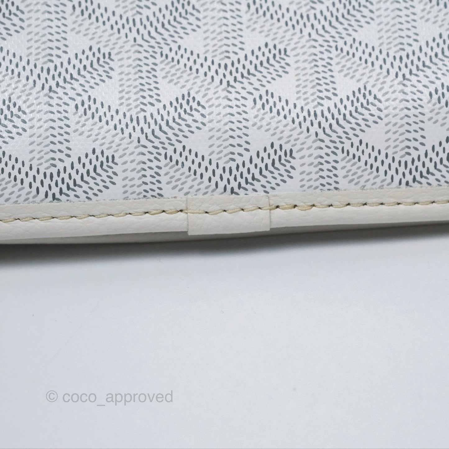 Goyard Plumet Pocket Wallet White