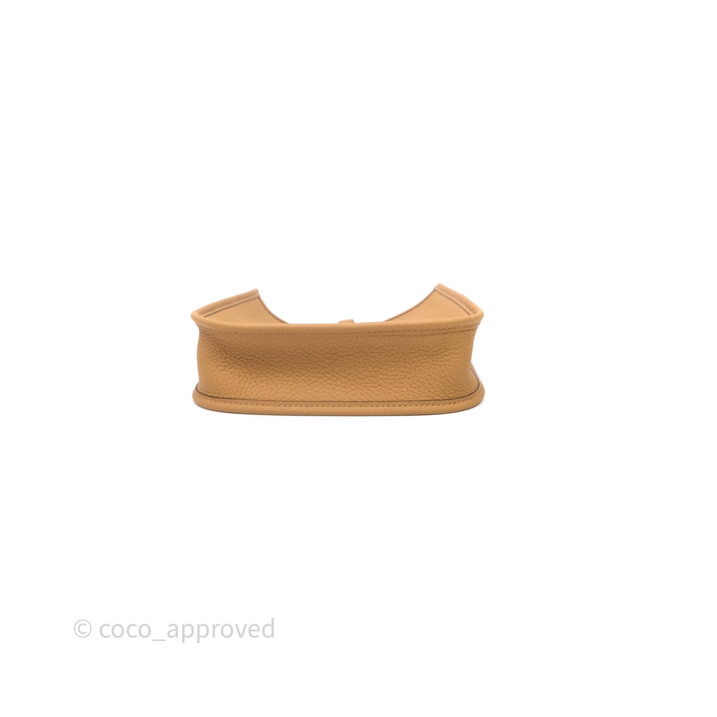 Hermès Mini Evelyne 16 Biscuit 48 Clemence Gold Hardware