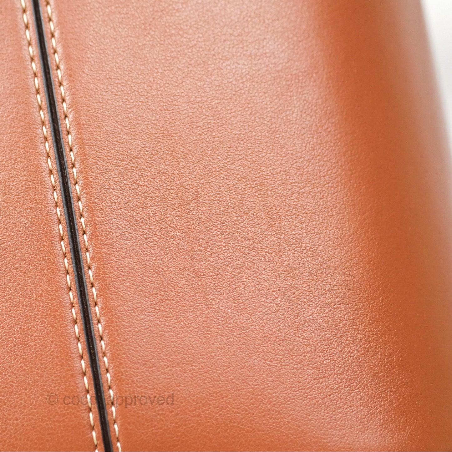 Celine Box Cuir Bag Tan Smooth Calfskin