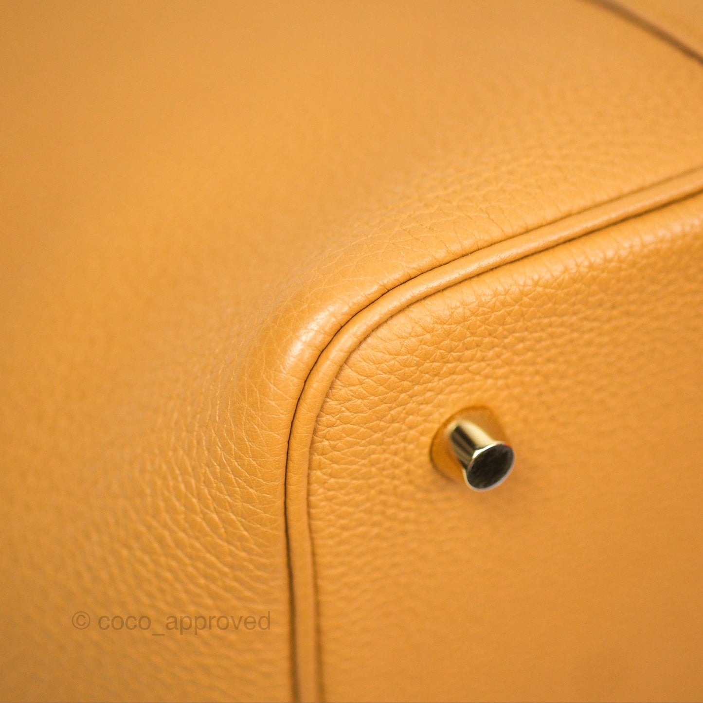 Hermès Picotin 22 Sesame 2S TM Gold Hardware