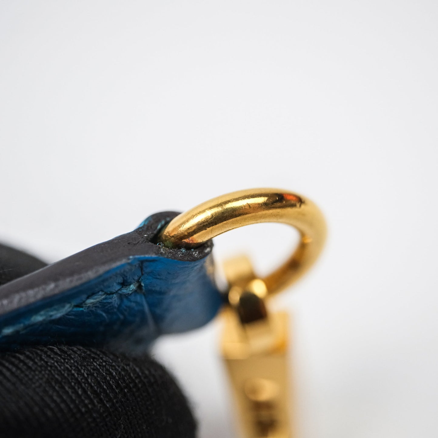 Hermès Kelly 28 Blue Epsom Gold Hardware