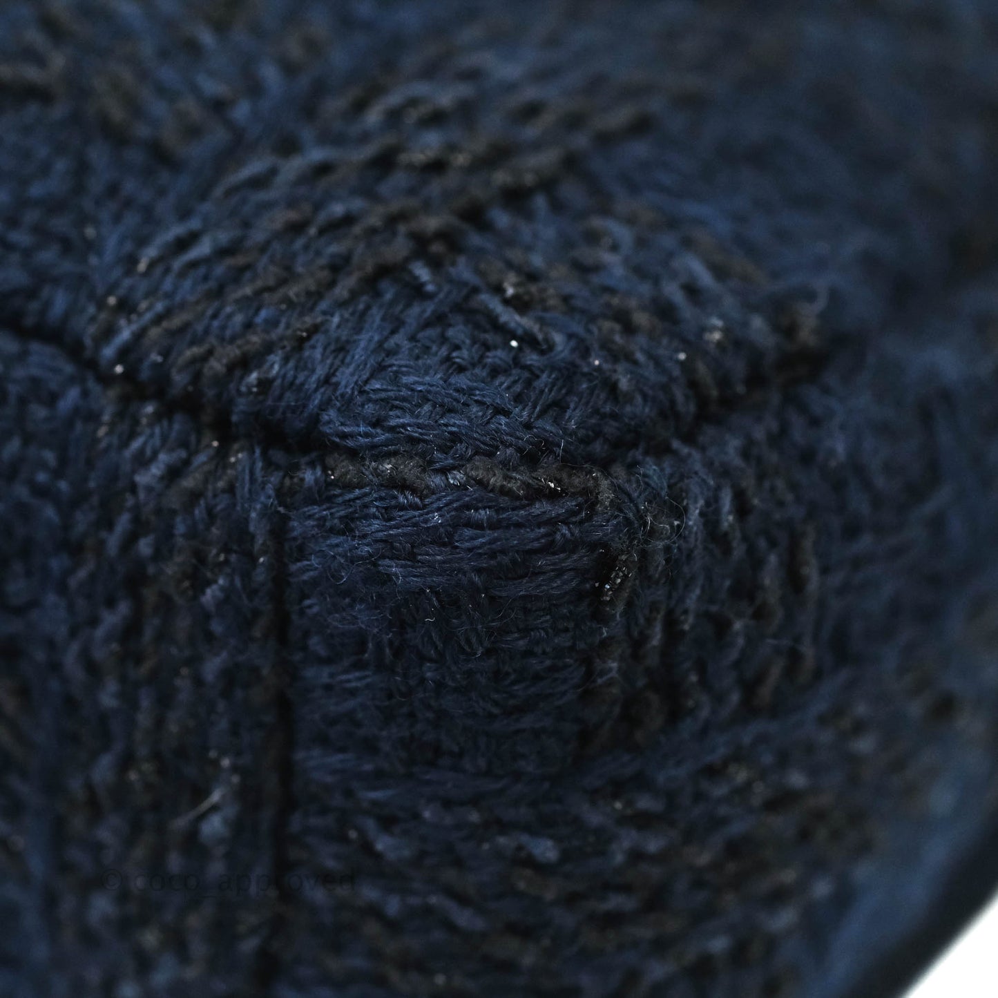 Chanel 19 Small Tweed Navy Mixed Hardware