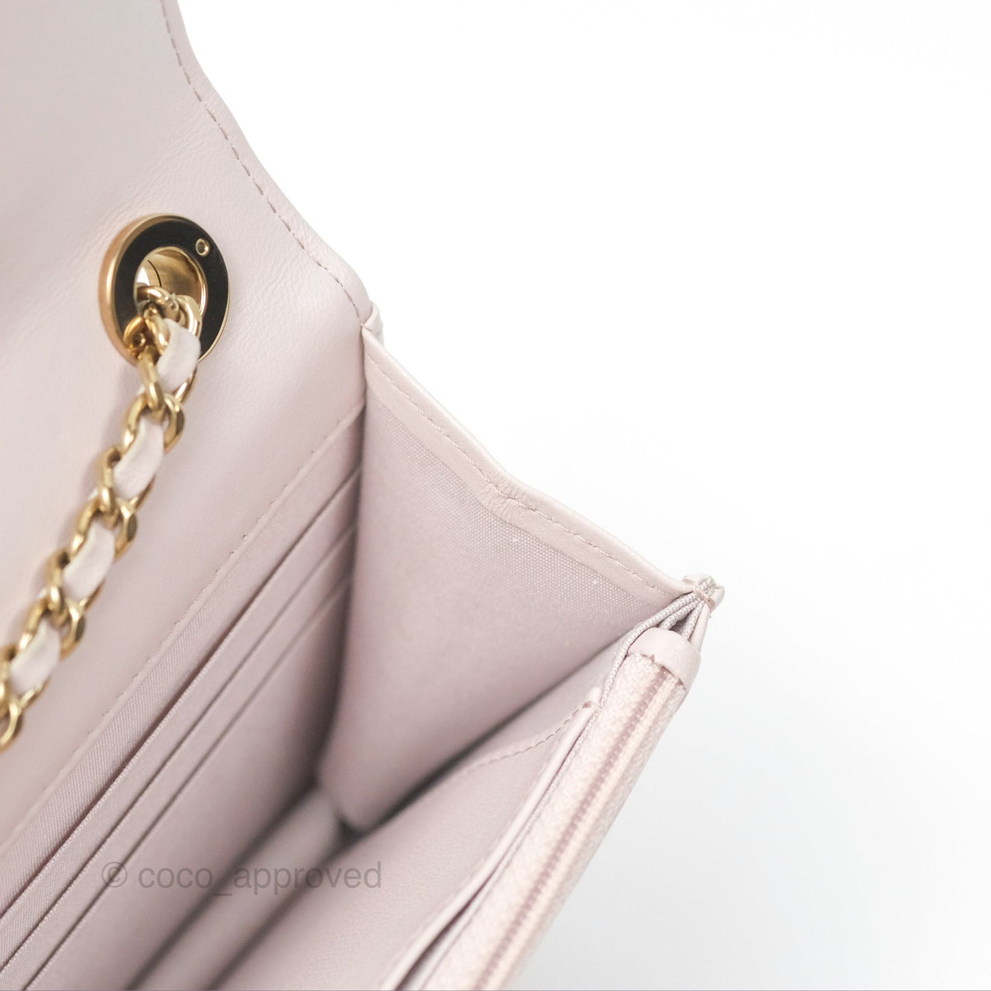 Chanel Trendy CC WOC Quilted Pink Lambskin Gold Hardware