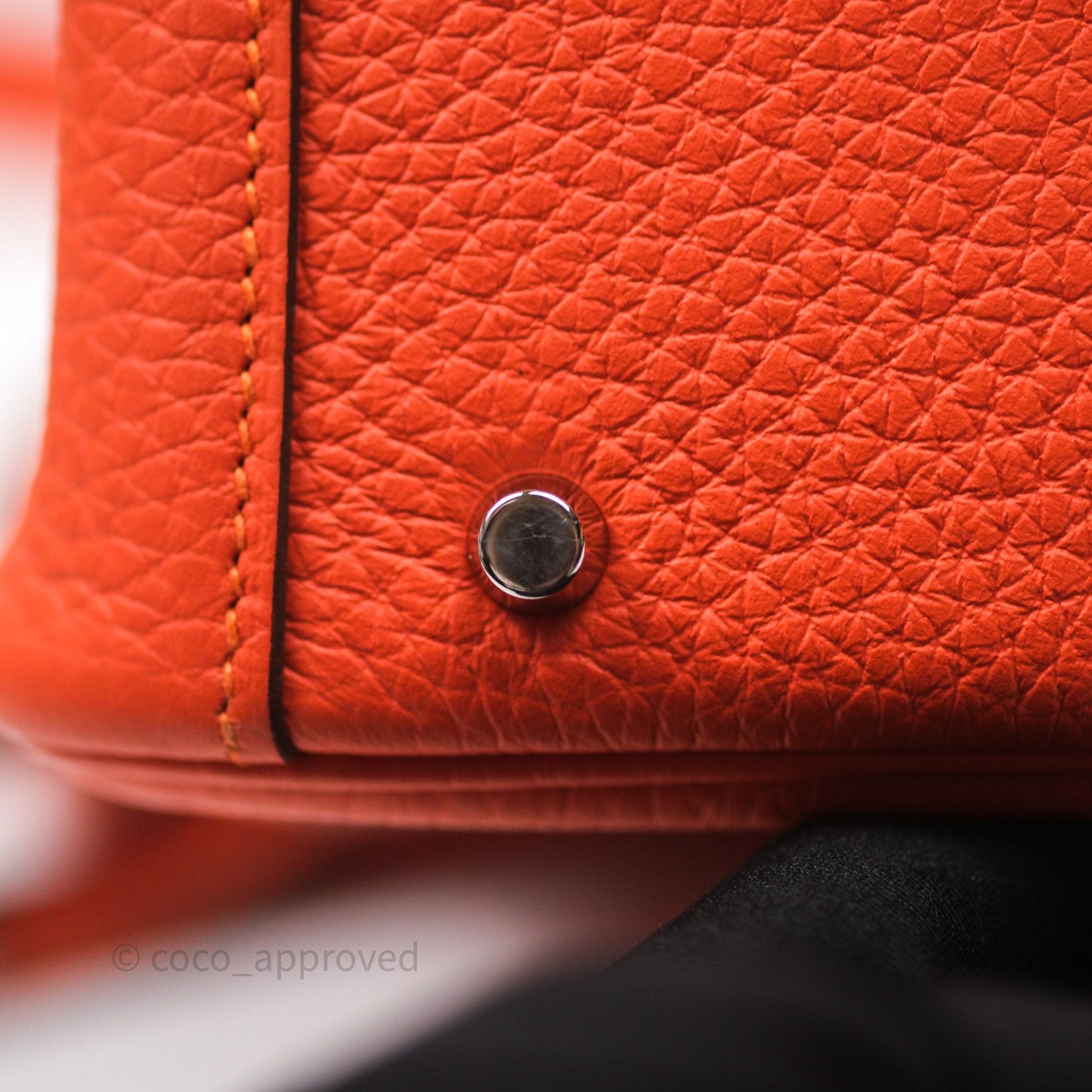 Hermès Mini Lindy 20 Clemence Palladium Hardware