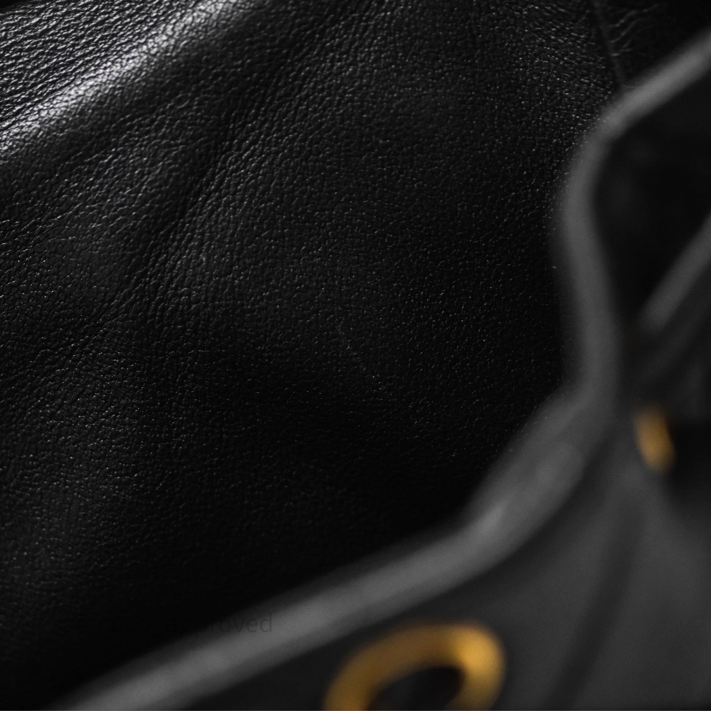 Chanel Vintage CC Duma Backpack Black Lambskin 24K Gold Hardware