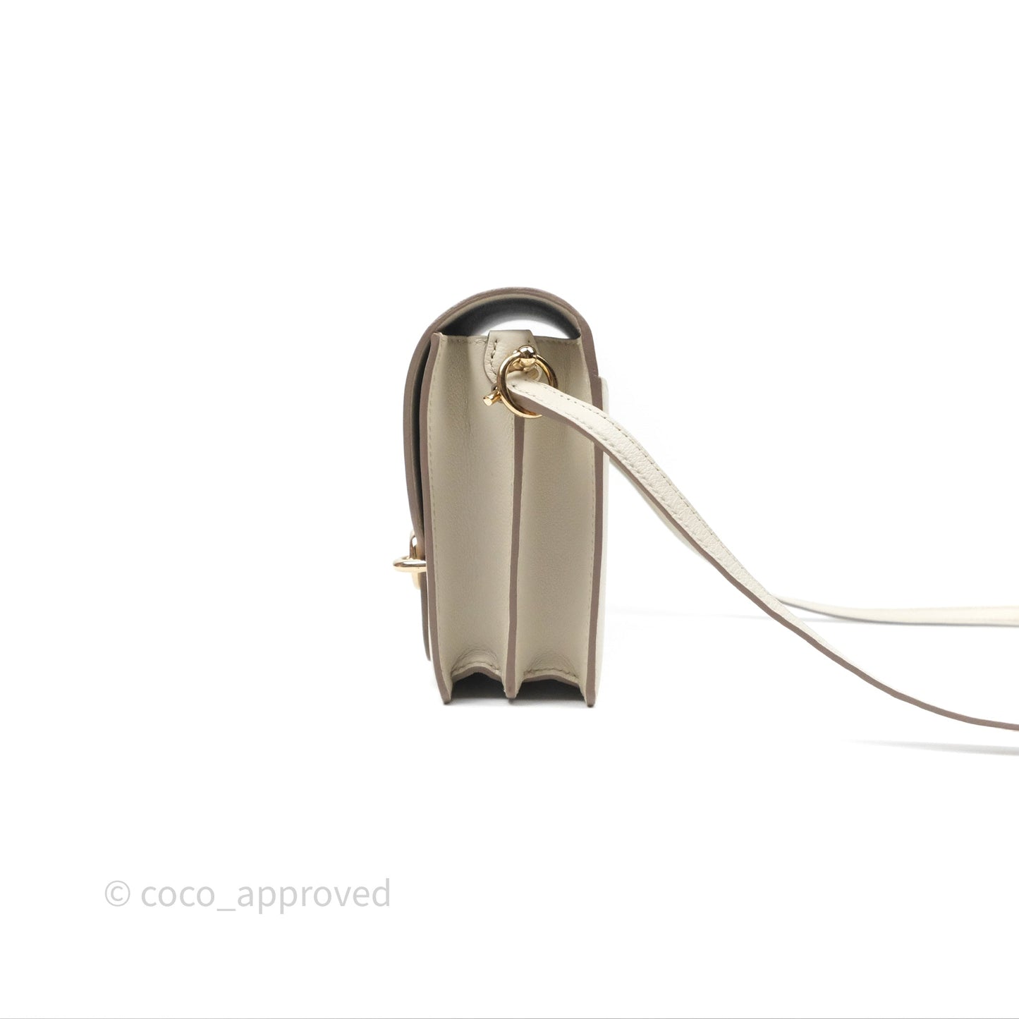 Hermès Roulis Mini 18 Beton 8L Evercolor Permabrass Hardware