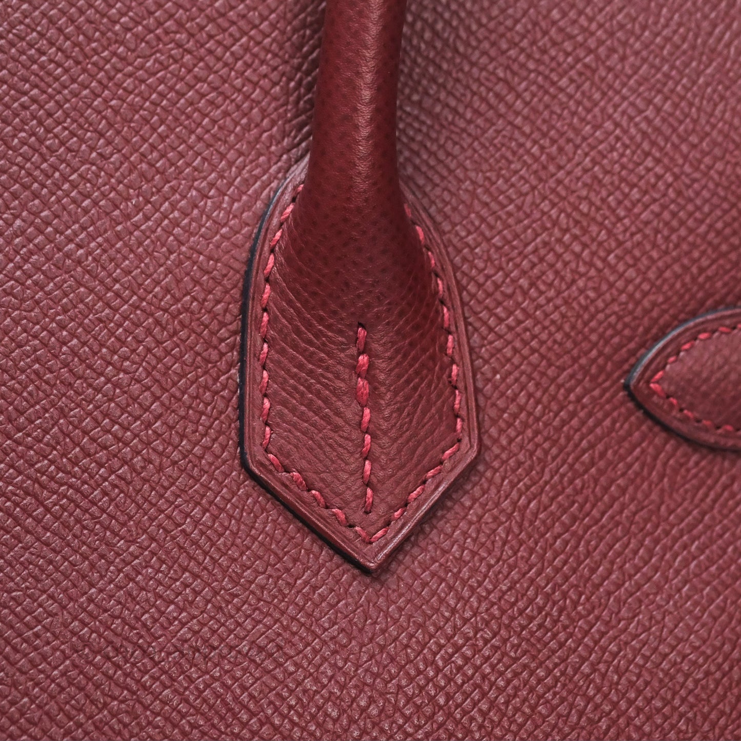 Hermès Birkin 30 Retourne Rouge H 55 Epsom Gold Hardware