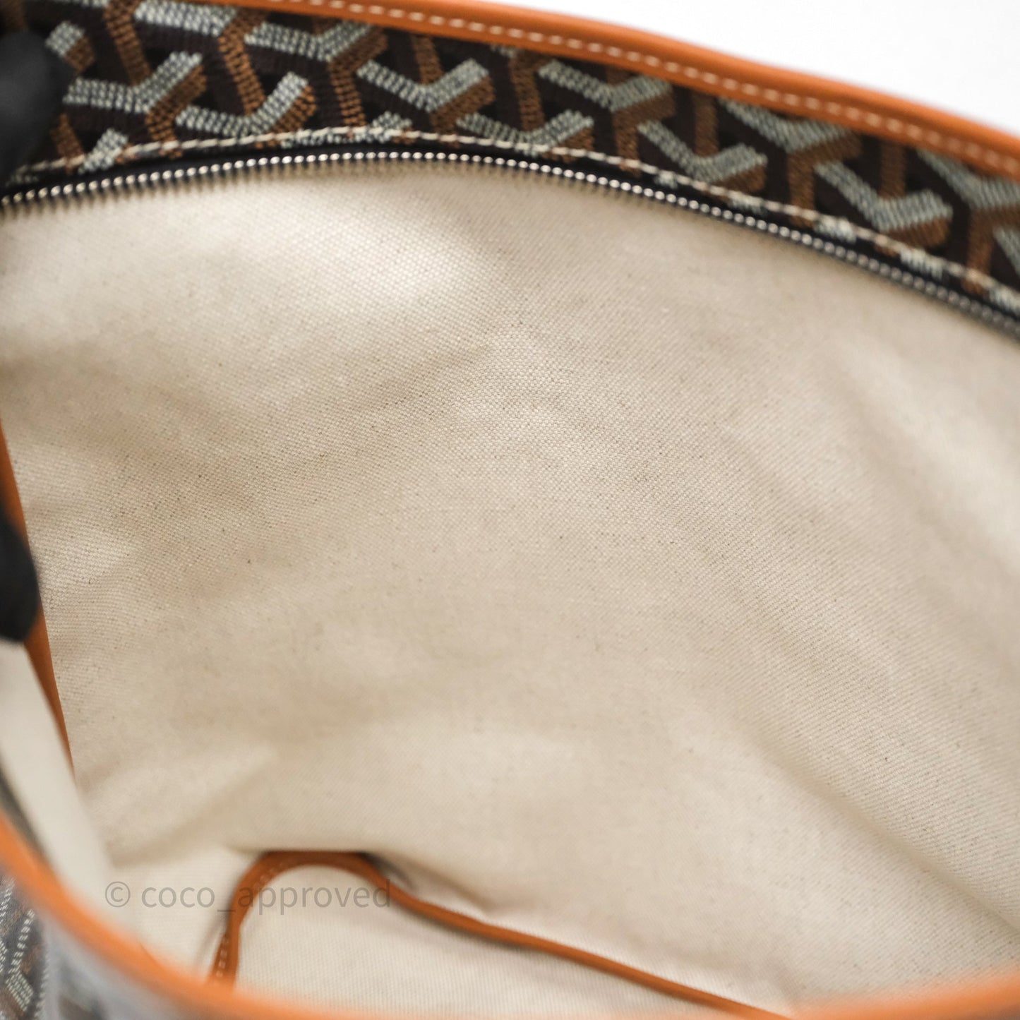 Goyard Bohème Hobo Bag Black & Tan