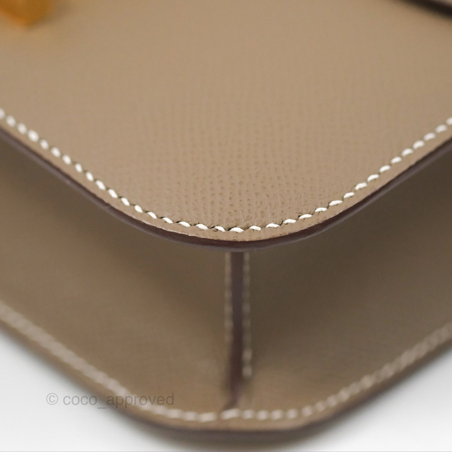 Hermès Constance 24 with Mirror Etoupe Epsom Gold Hardware