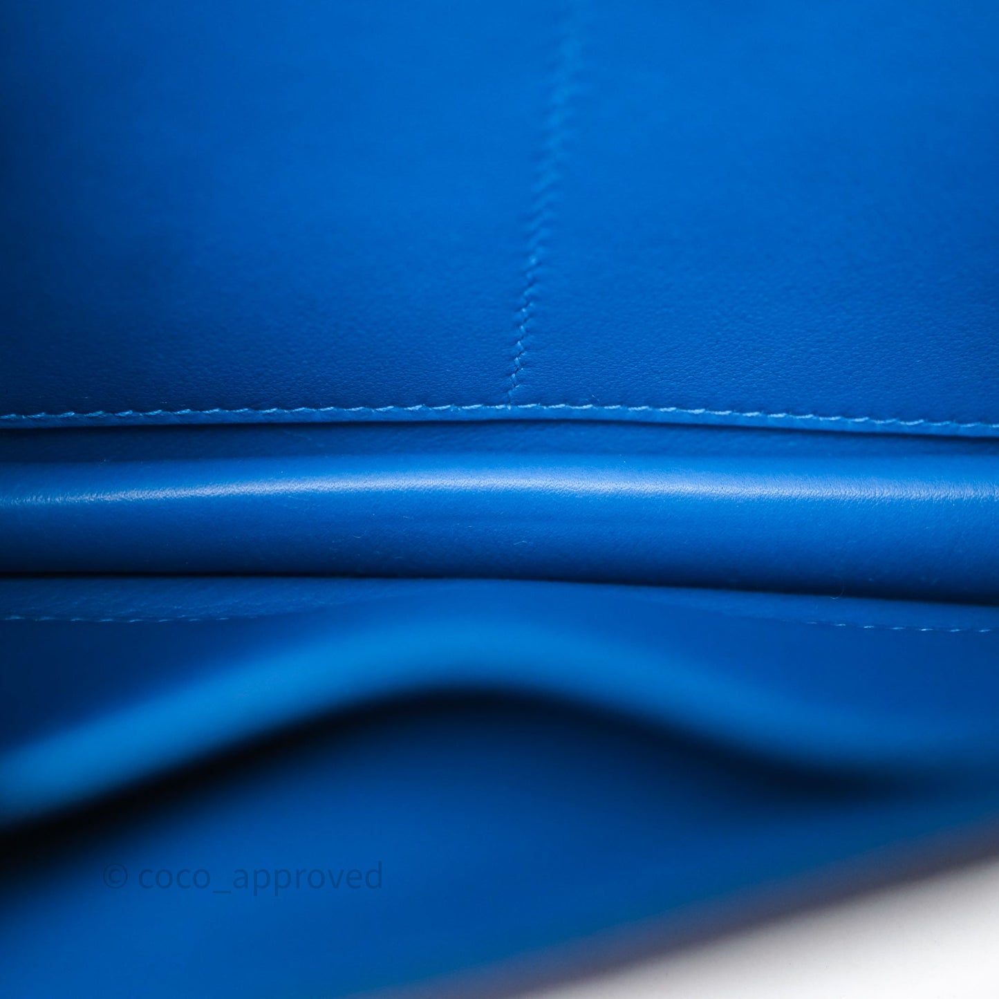 Hermès Catenina Bleu de Galice S7 Swift Palladium Hardware