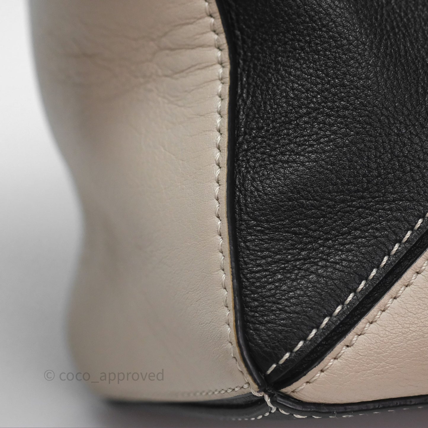 Loewe Small Puzzle Bag Amber/ Light Oat Calfskin Gold Hardware