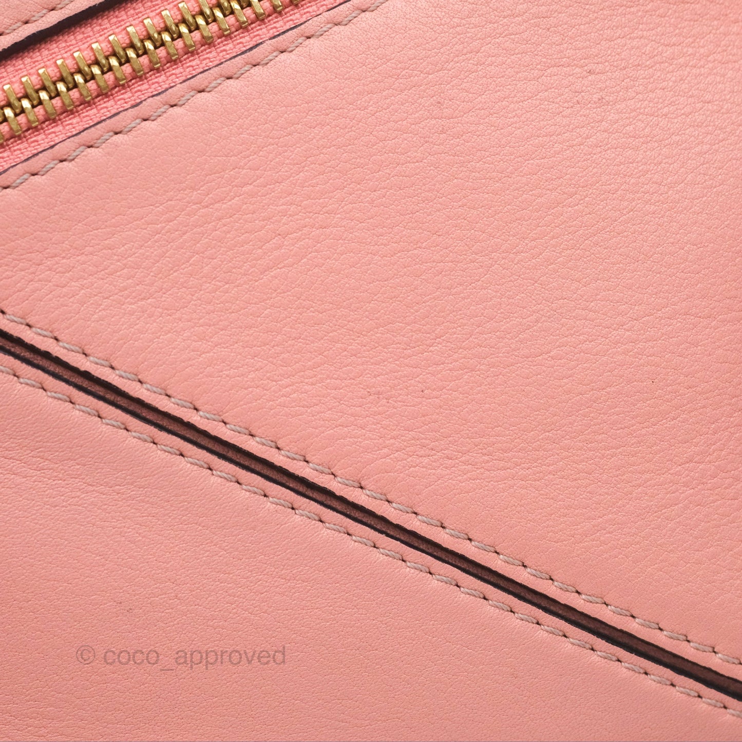 Loewe Small Puzzle Bag Pink Calfskin