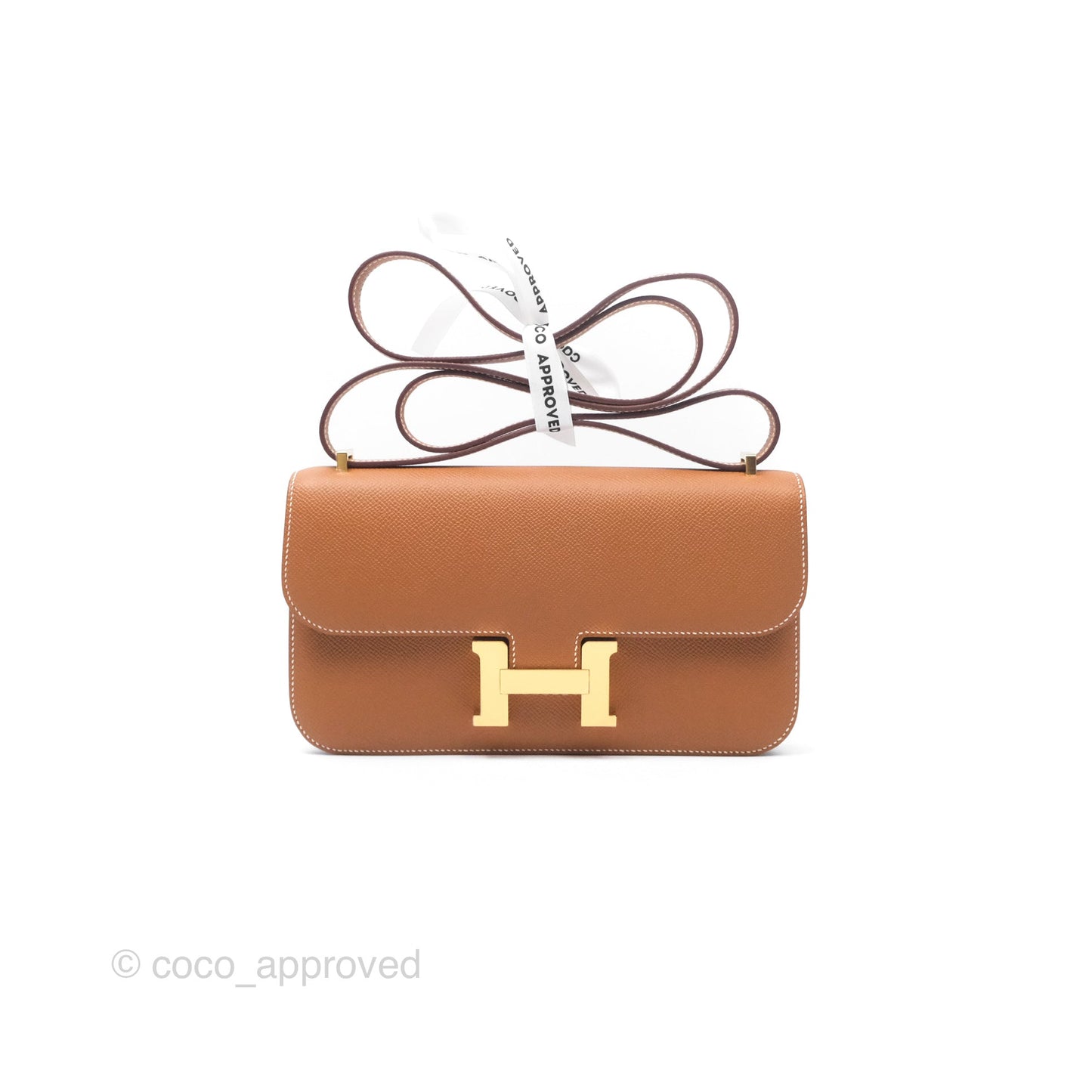 Hermès Constance Elan Gold Epsom Gold Hardware