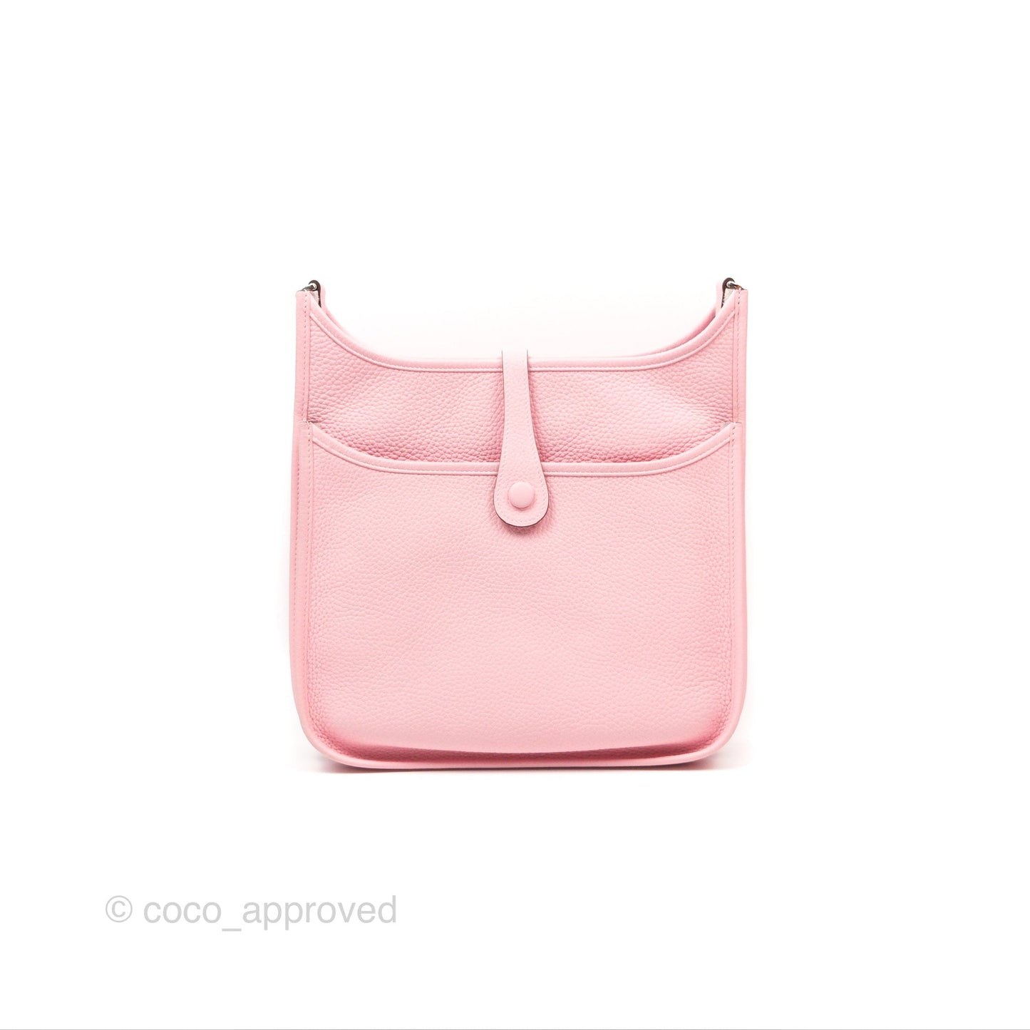 Hermes Evelyne III 29 Rose Sakura 3Q Clemence Palladium Hardware