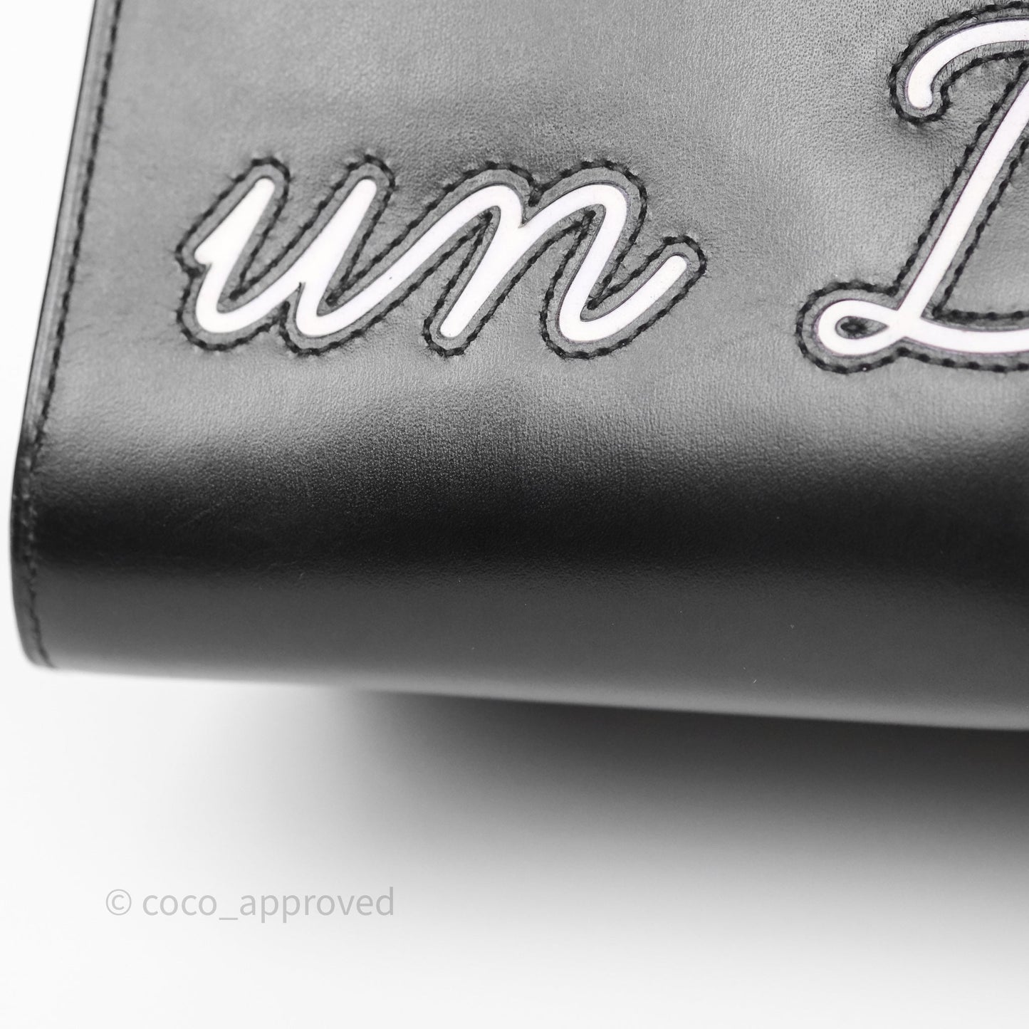 Delvaux Brillant L'Humour MM Black Calfskin