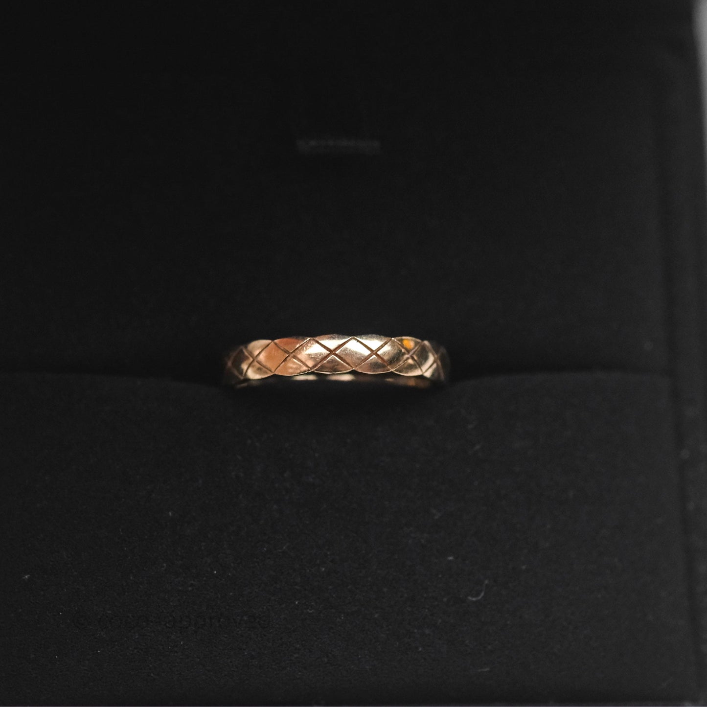 Chanel Coco Crush Ring 18K Beige Gold Size 51