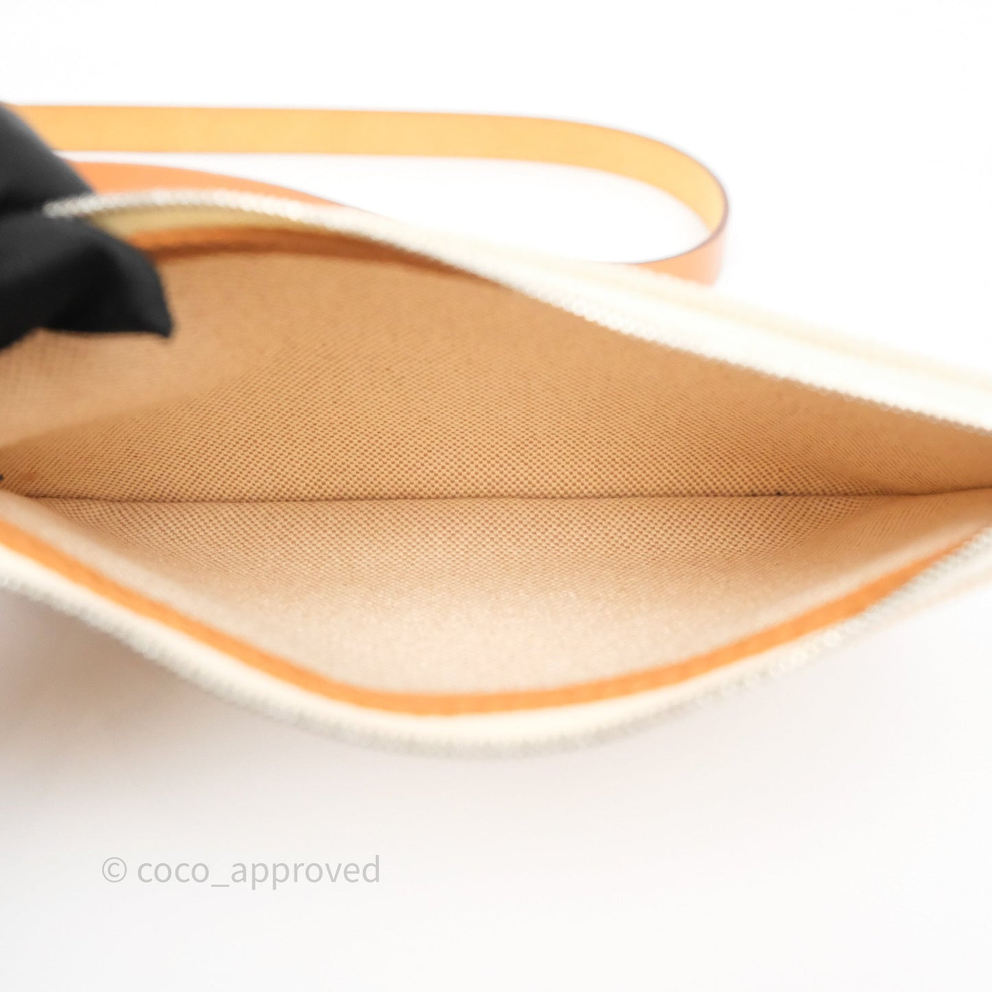 Hermès Herbag Zip 31 Ecru/Beige/Natural Canvas Palladium Hardware