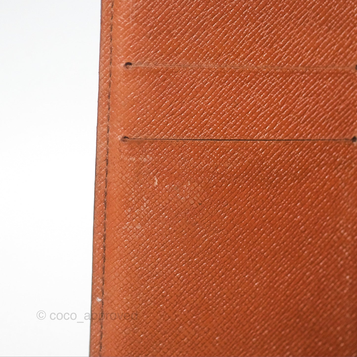 Louis Vuitton Vintage Small Ring Agenda Cover Monogram Canvas