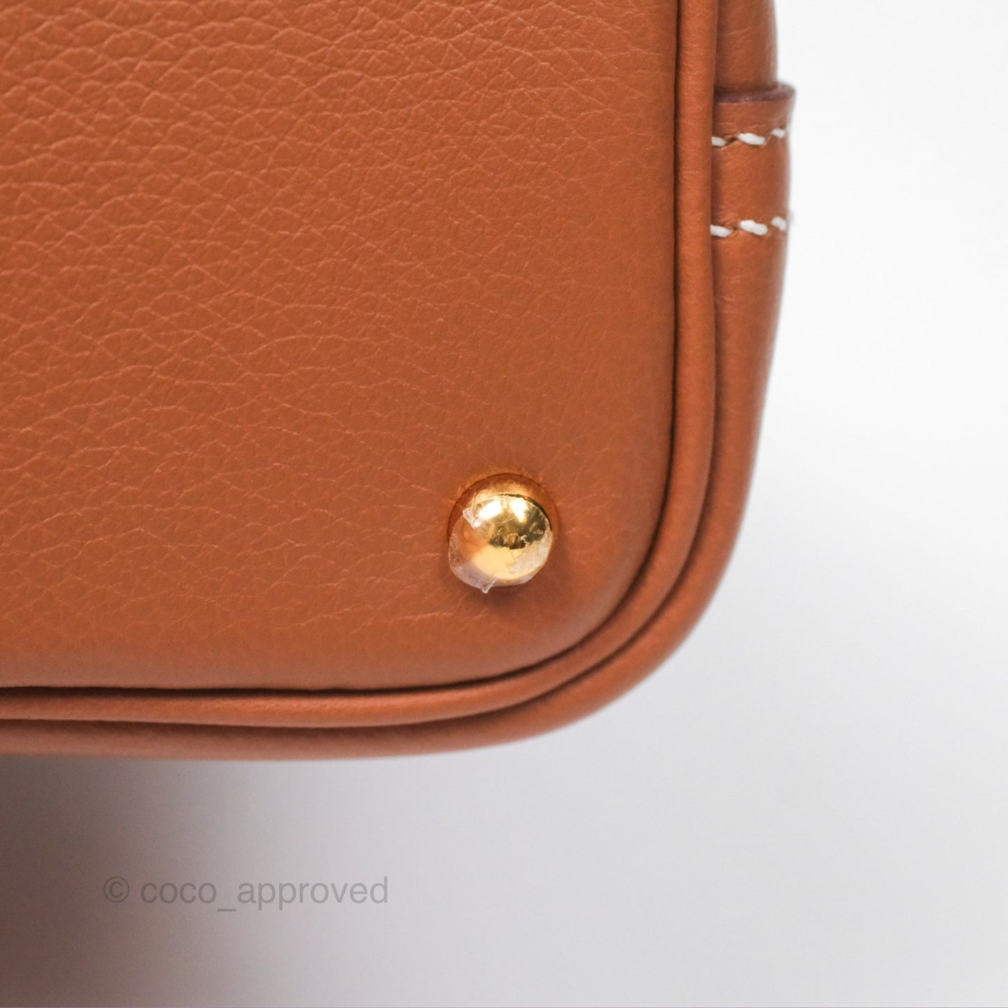 Hermès Bolide Mini 1923 Gold Evercolor Gold Hardware