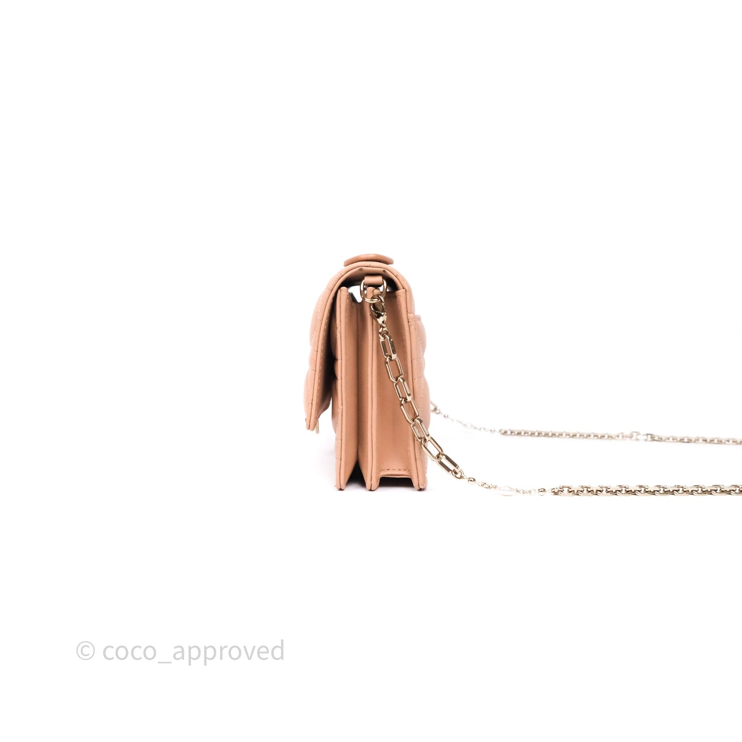 Dior My Dior Mini Bag Rose des Vents Cannage Lambskin