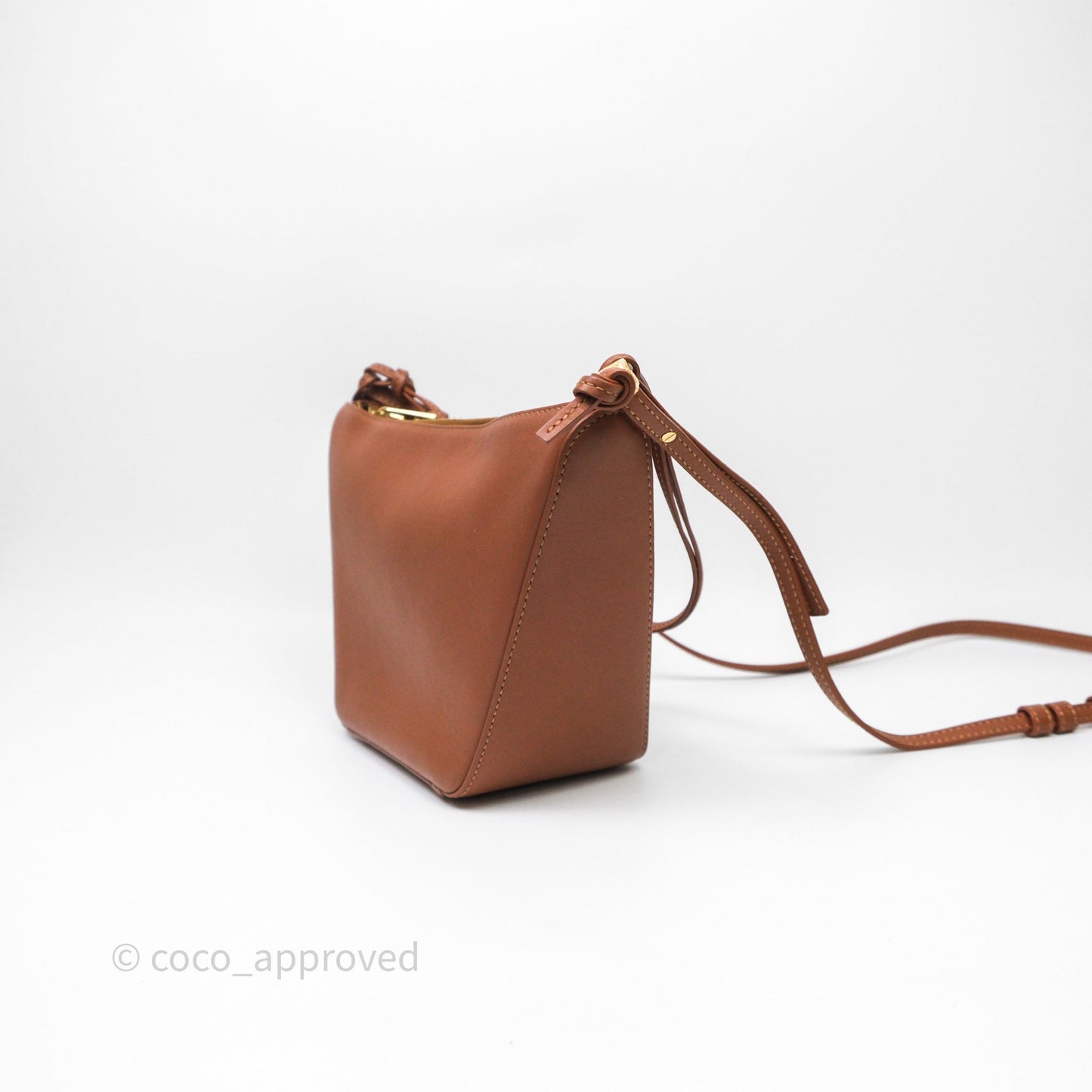 Loewe Mini Hammock Shoulder Bag Brown