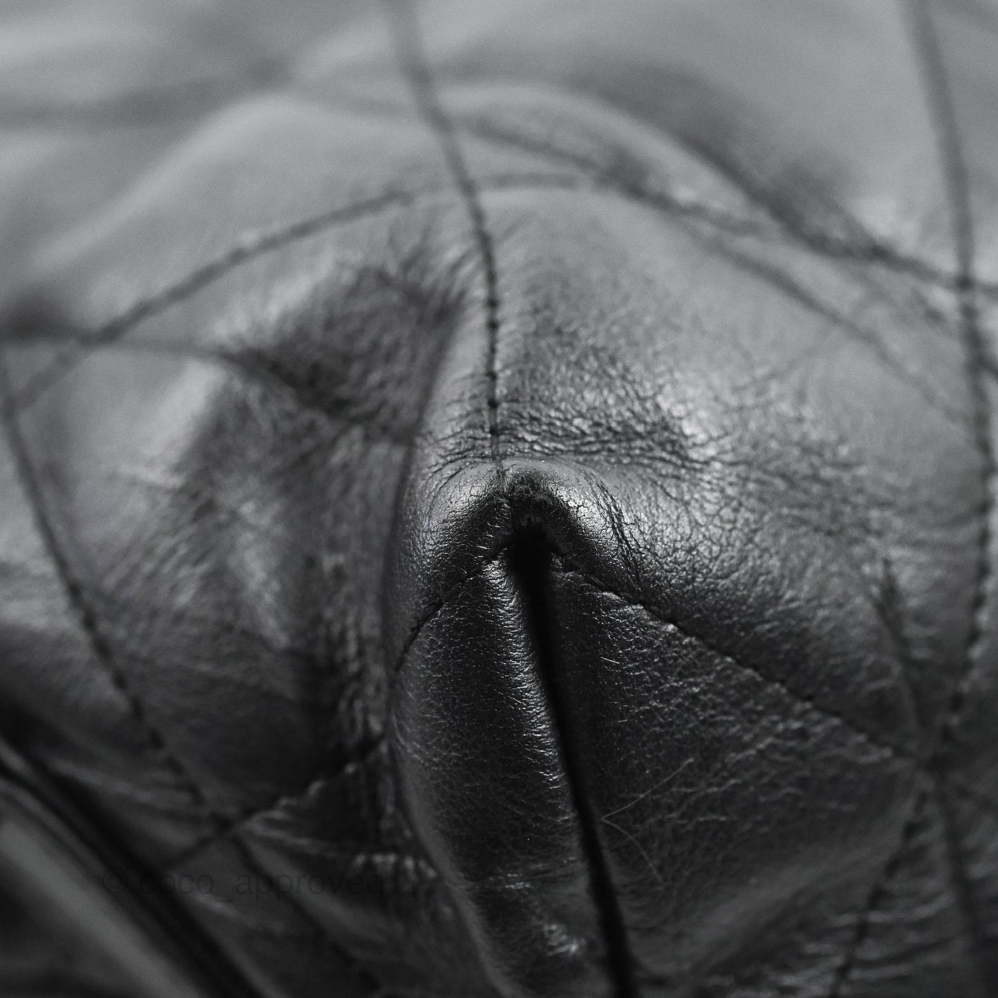 Chanel Ground Control Flap Backpack Quilted Iridescent Dark Grey Aged Calfskin Silver Hardware