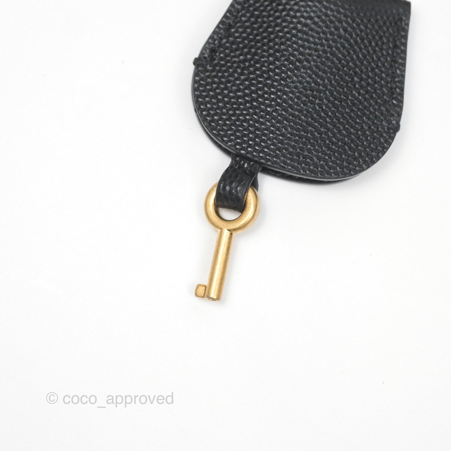 Chanel Quilted Medium CC Filigree Vanity Case Navy Black Caviar Aged Gold Hardware