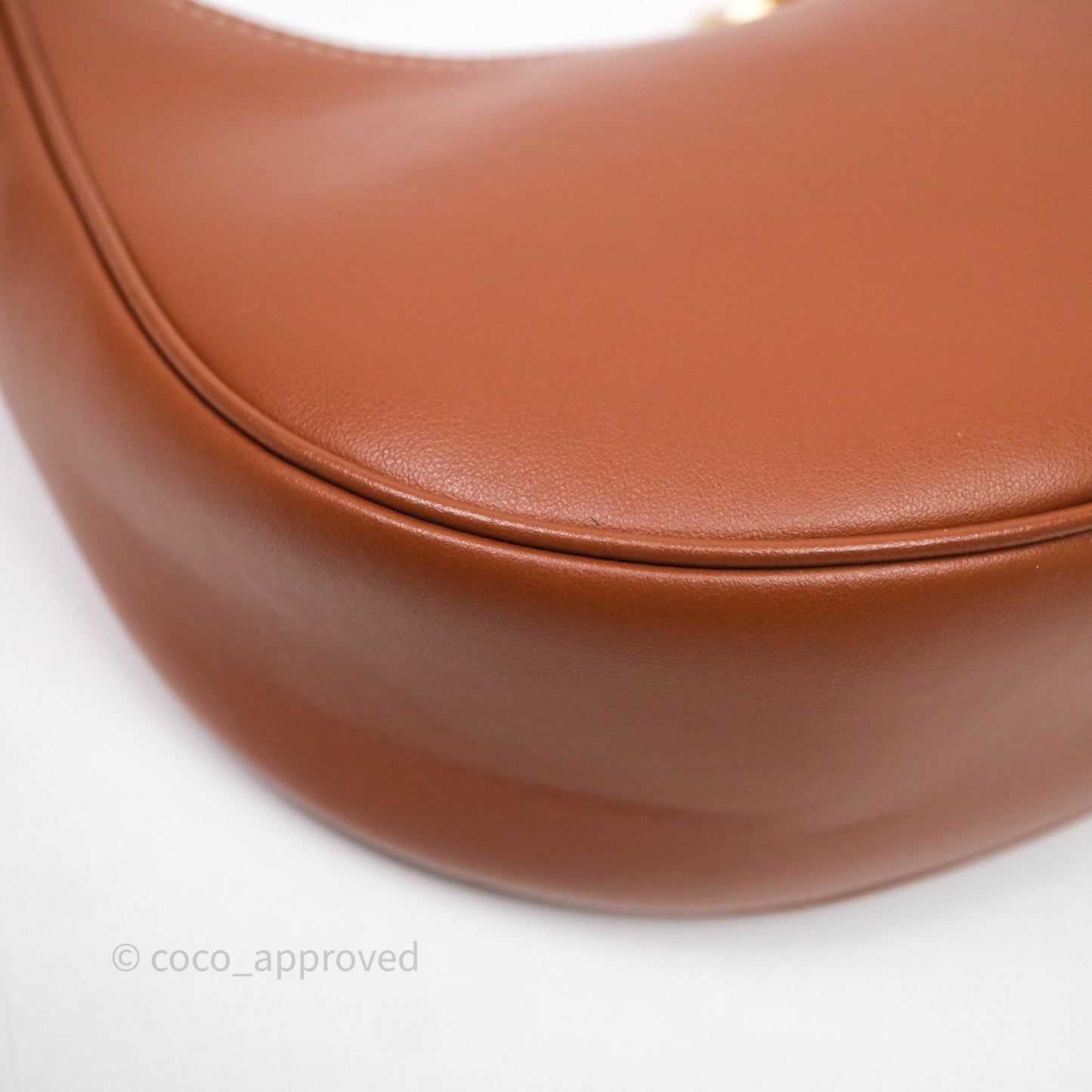 Celine Medium Ava Chain Bag Calfskin Tan