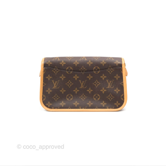 Louis Vuitton Diane Bag Monogram Canvas with Jacquard Strap