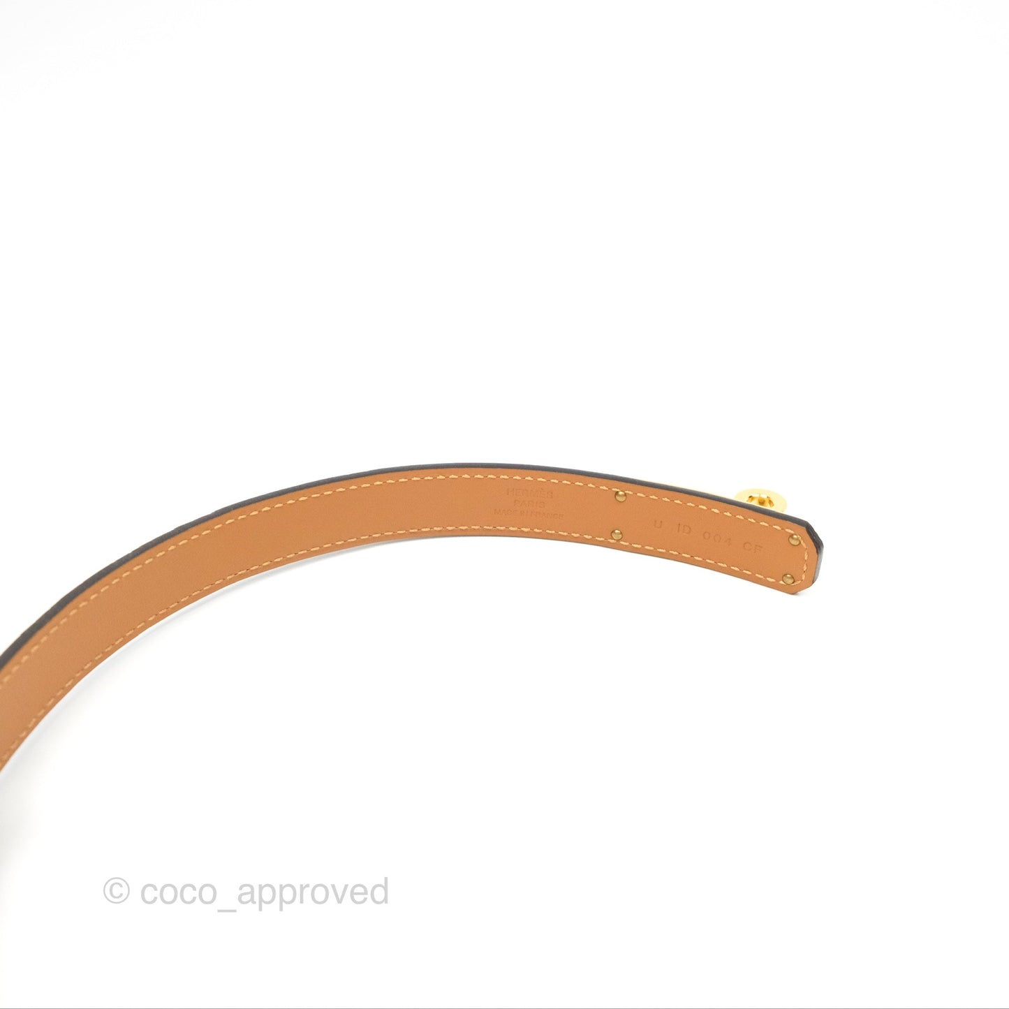 Hermès Epsom Kelly Buckle Belt Etoupe Gold Hardware