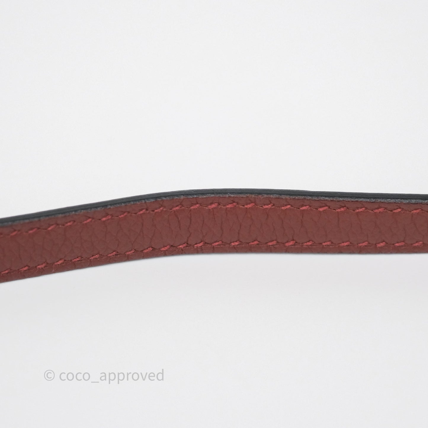 Hermès Mini Roulis Rouge H 55 Evercolor Gold Hardware