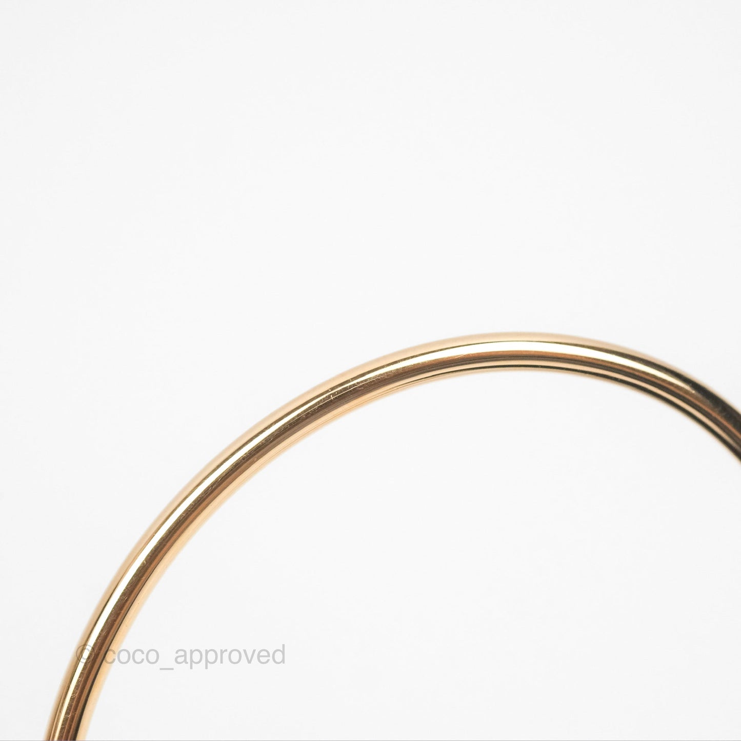 Cartier Small Juste Un Clou Bracelet Rose Gold Size 15