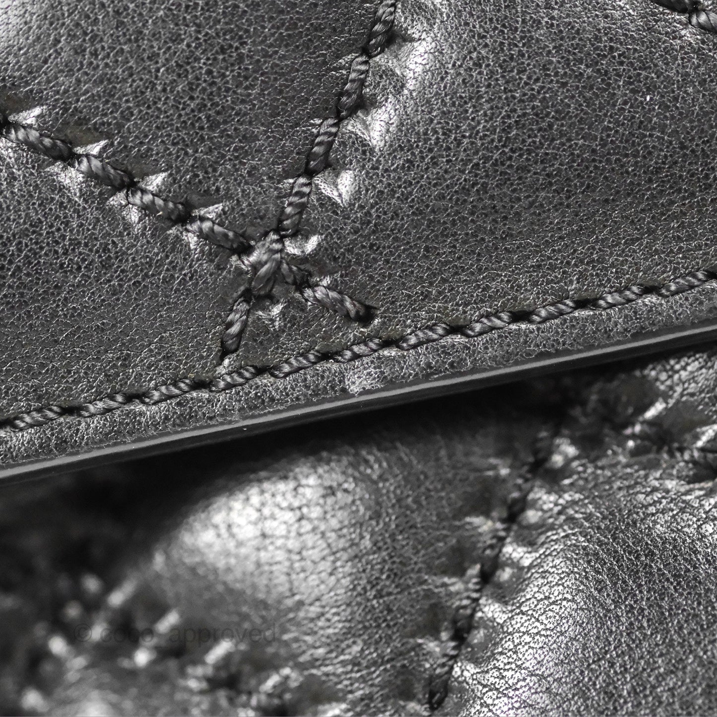 Chanel Flap Bag Quilted Black Soft Calfskin Ruthenium Hardware