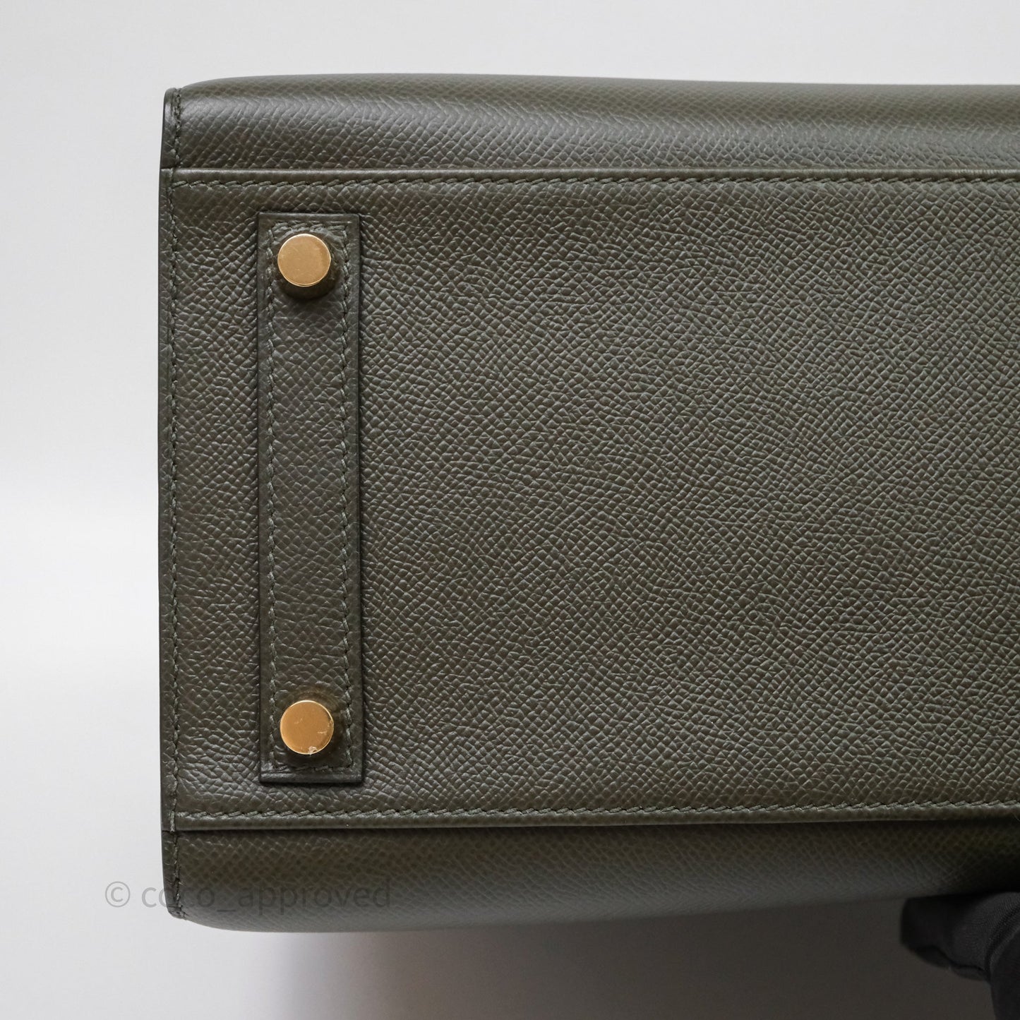 Hermès Birkin 30 Vert de Gris C6 Epsom Gold Hardware