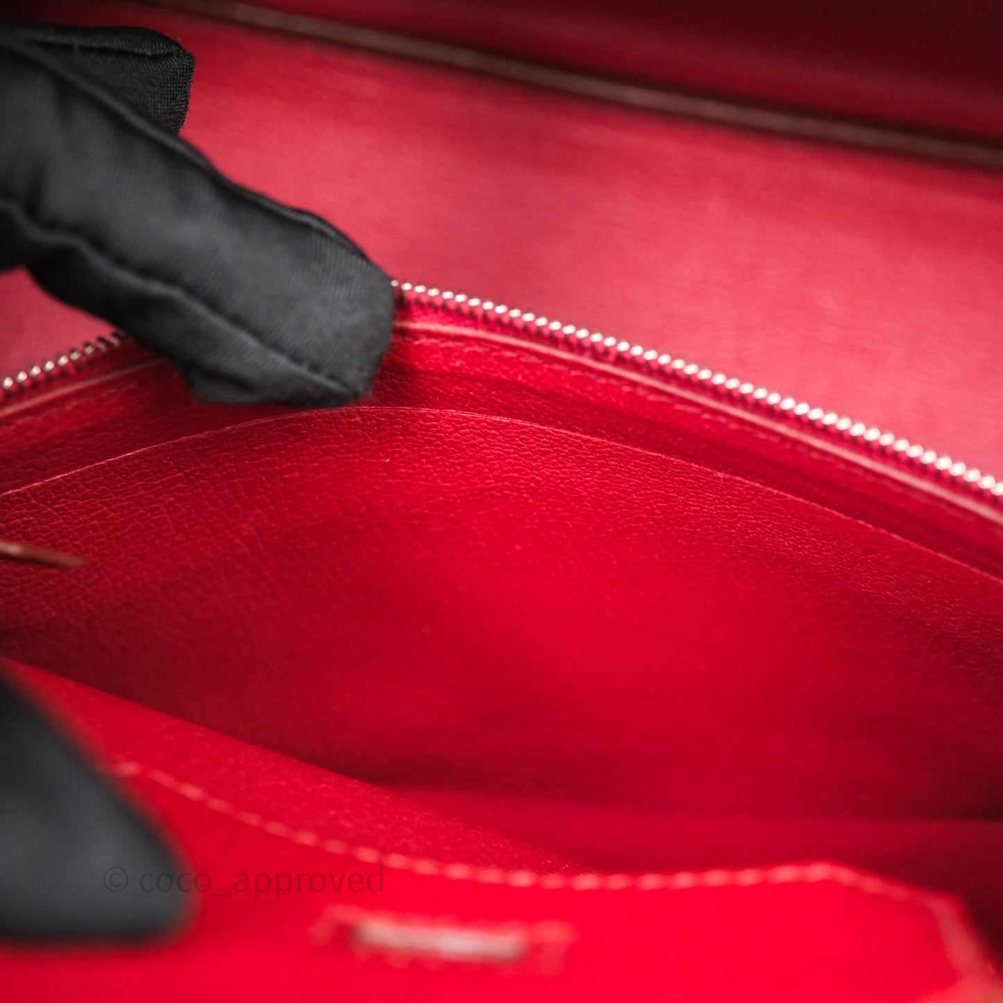 Hermès Birkin 30 Rouge Togo Palladium Hardware