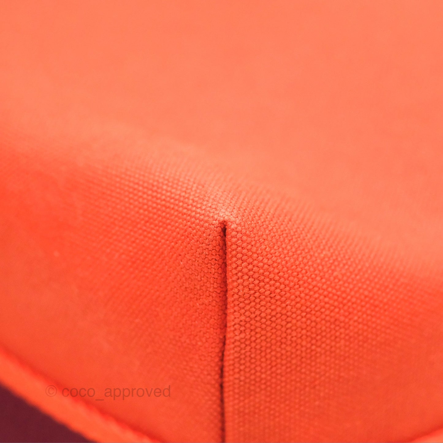 Hermès Small Bride-A-Brac Orange Feu Canvas