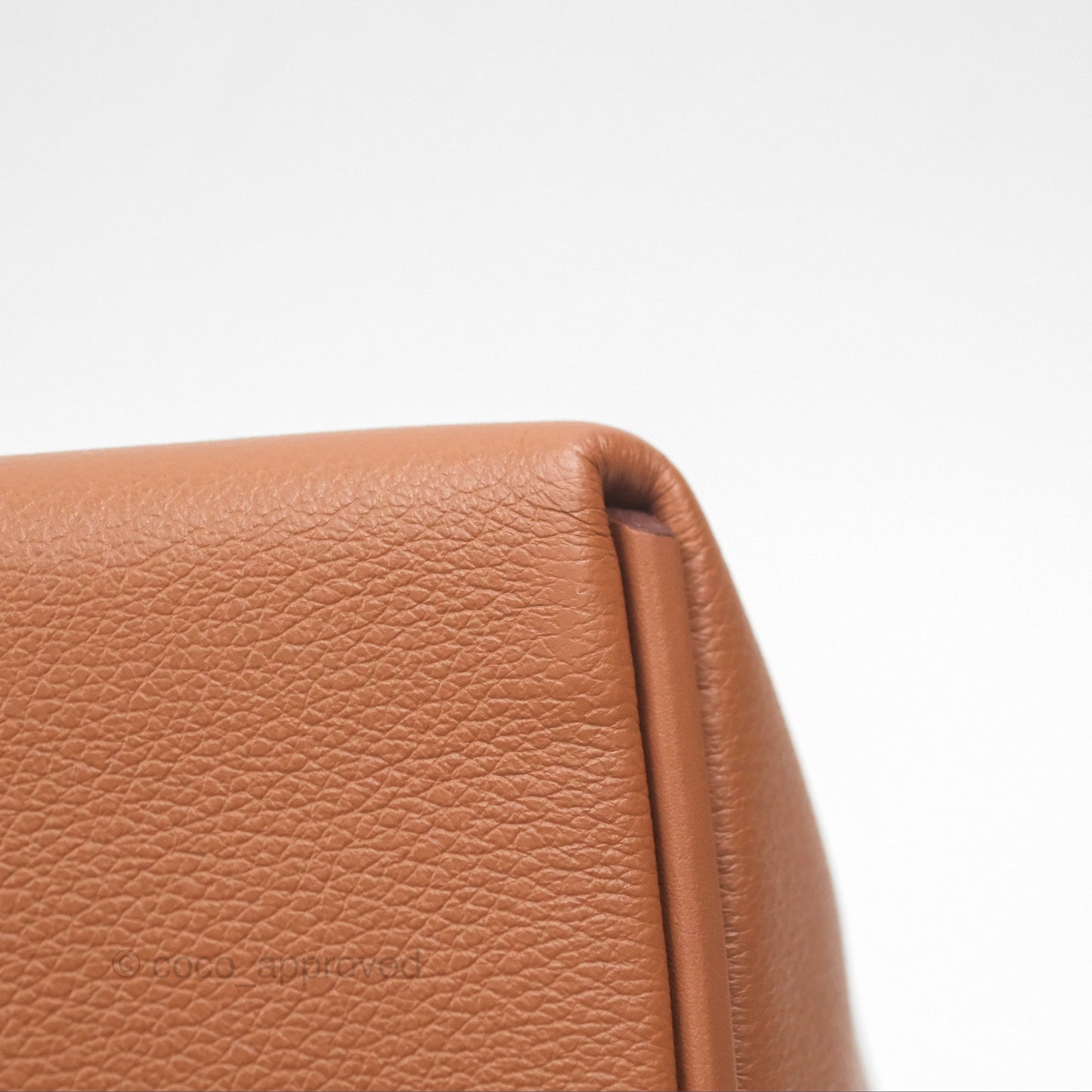 Hermès 24/24 21 Mini Gold 37 Evercolor/ Swift Palladium Hardware