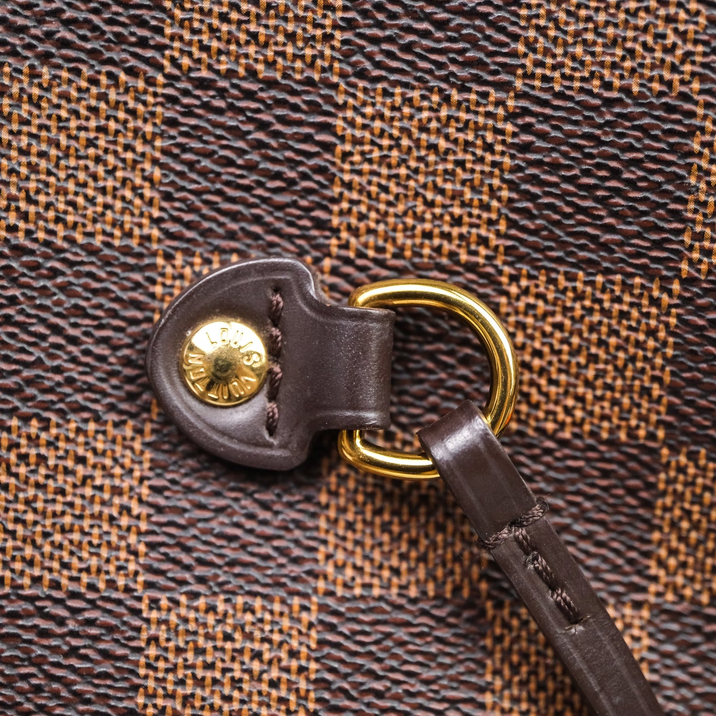Louis Vuitton Neverfull Tote Bag GM Damier Ebene