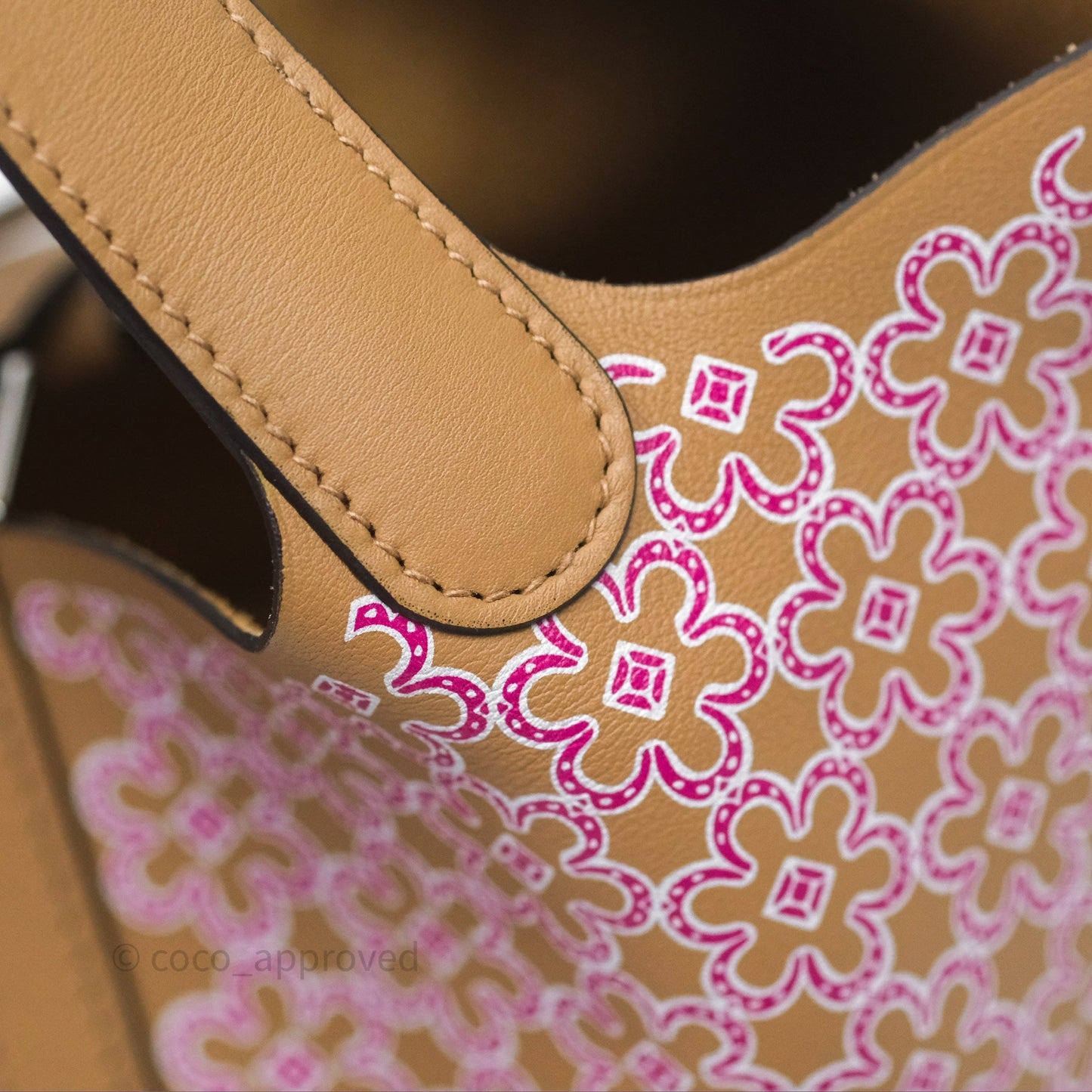 Hermès Picotin Lock 18 Lucky Daisy Chai 0M/ Rose 5T Swift Palladium Hardware